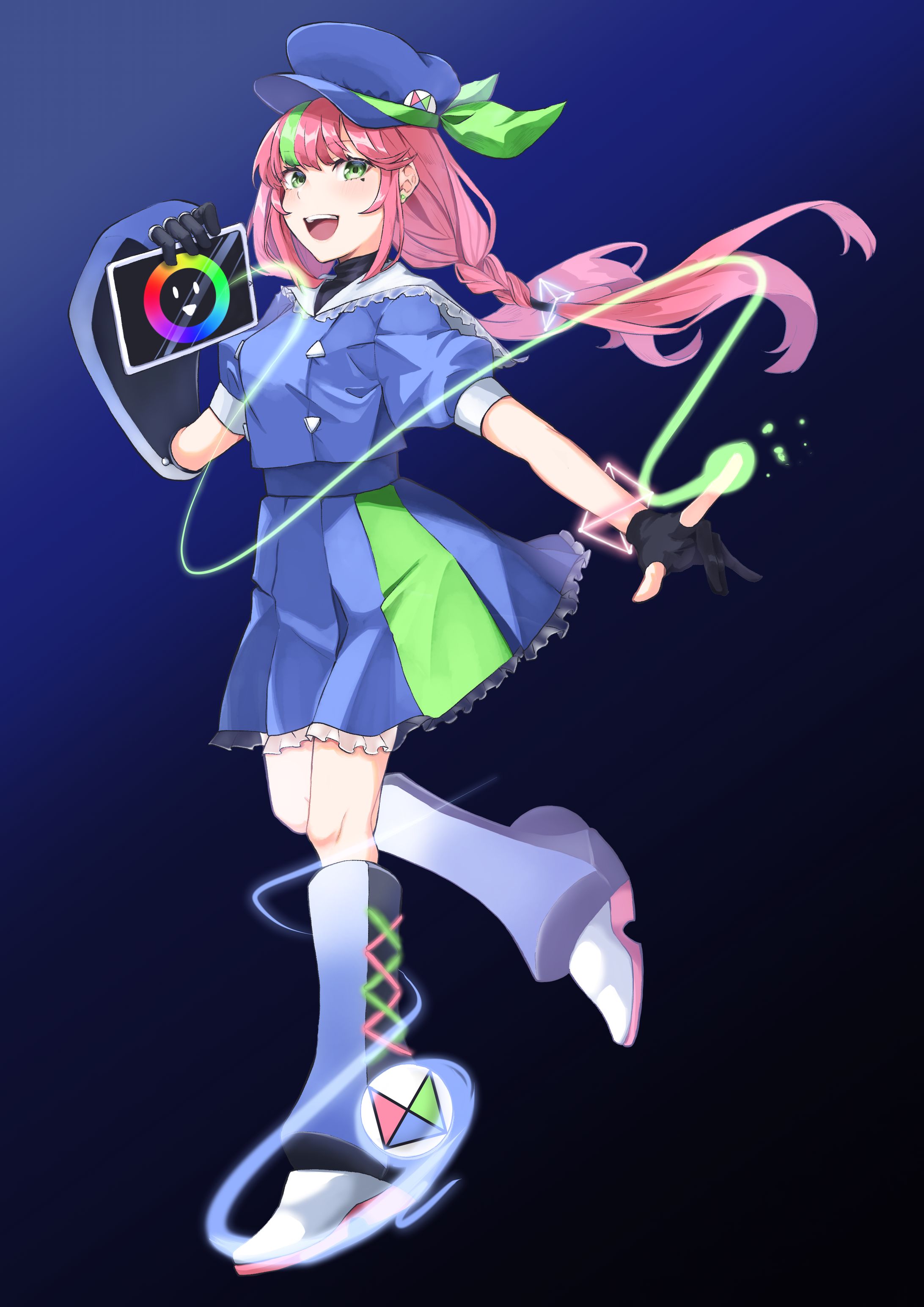 キャラクターデザイン：女子学生-1