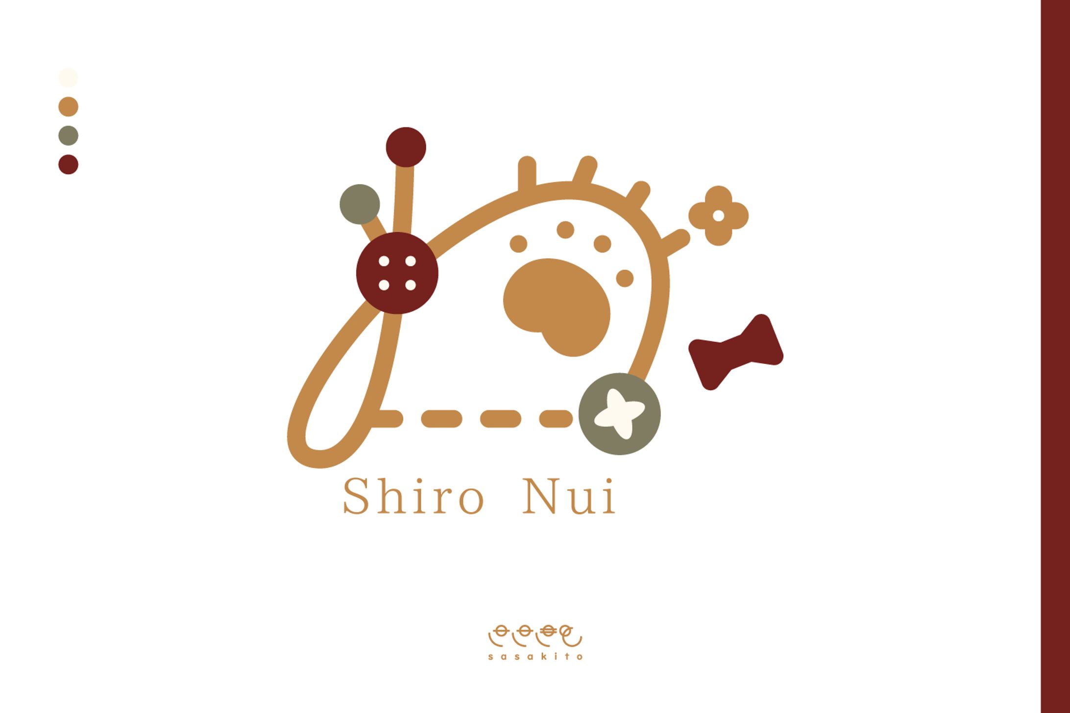 【シンボルマーク】紫狼ぬい様-1