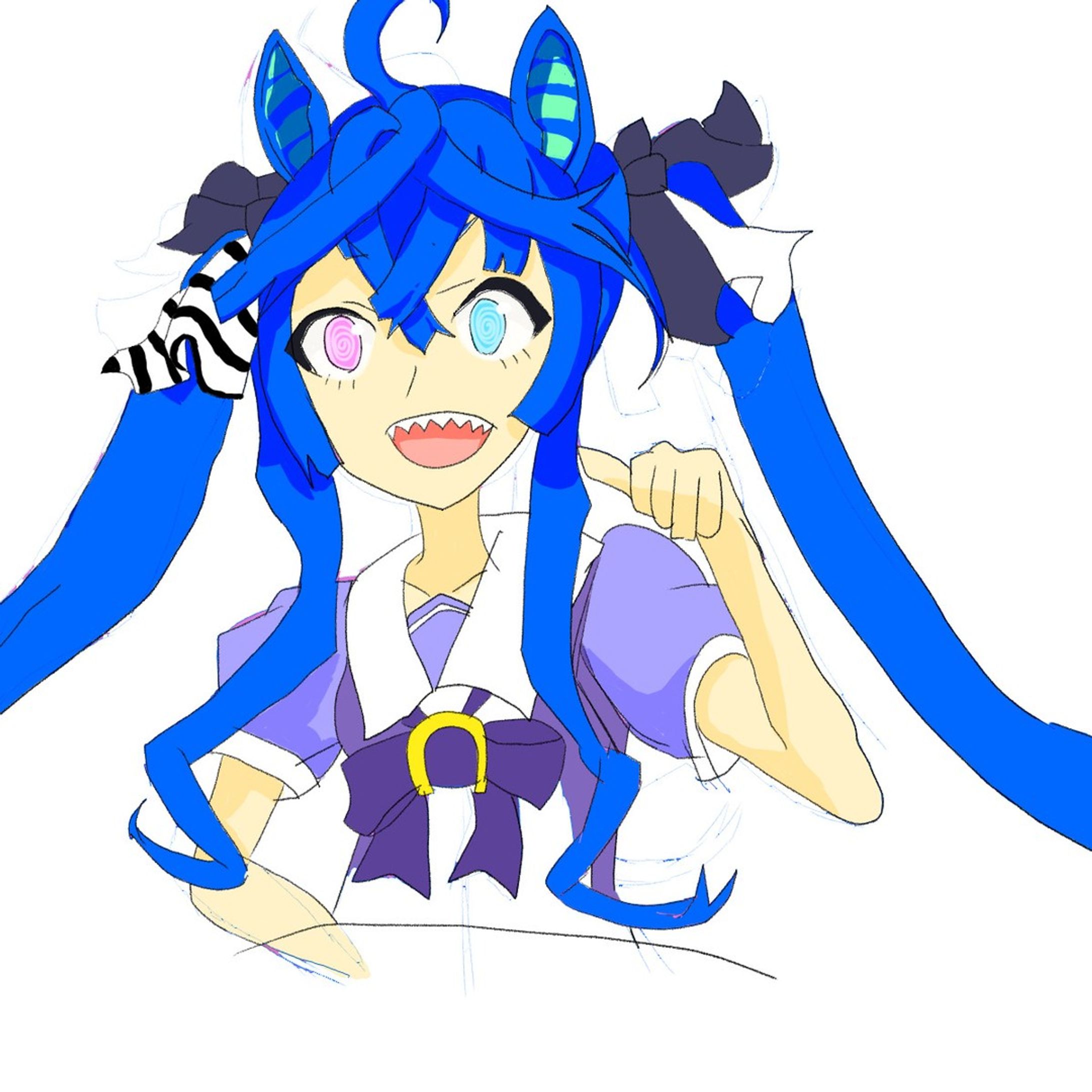 I drew a digital illustration

Uma Musume Twin Turbo
ターボに任せろ～＼(-o-)／

#atr #illustration #umamusume #twinturbo #anime #fanart #game　#障害者アート　#イラスト　#イラストグラム　#デジタルイラスト　#デジタルイラスト練習中　#ウマ娘　#ツインターボ　#ウマ娘プリティーダービー　#イラスト好きな人と繋がりたい #絵描きさんと繋がりたい #絵　#clipstudiopaint　#uniqueart #theartgallery #disabledcommunity-1