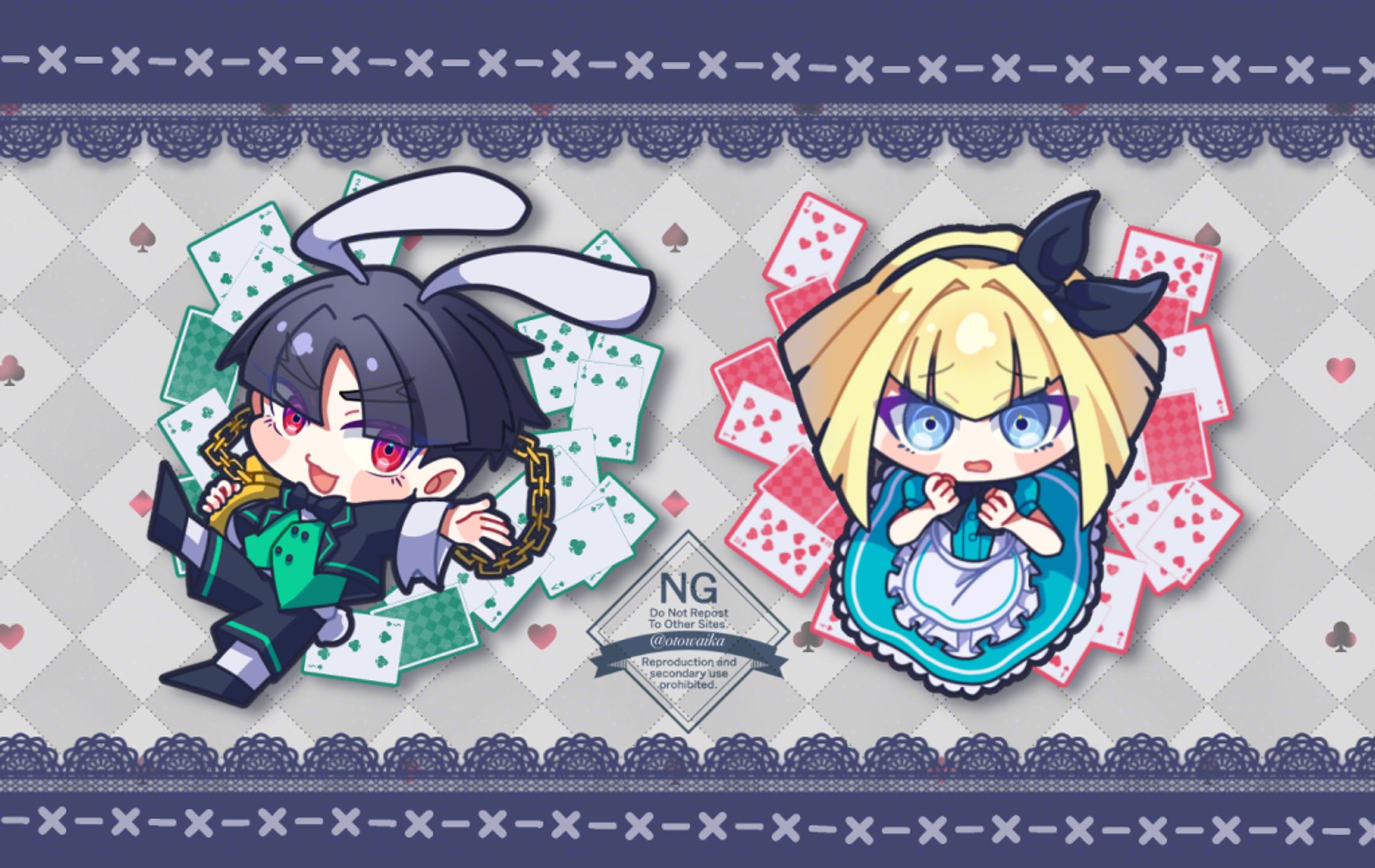 デフォルメイラストまとめ-1