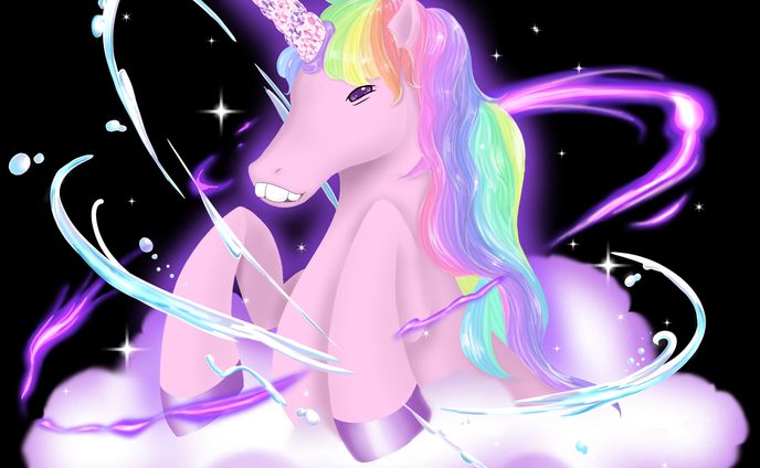 ユニコーン　イラスト