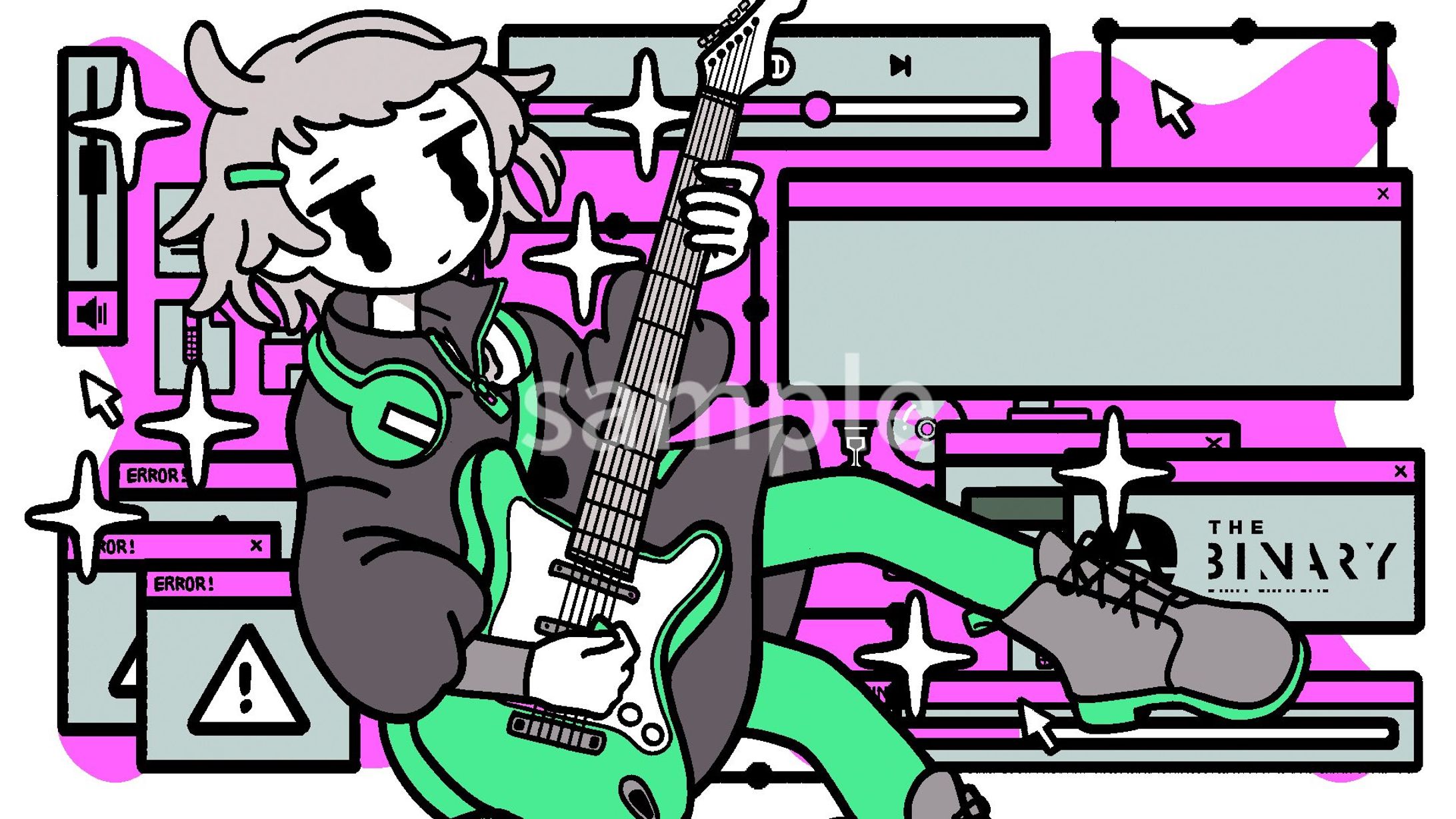 グッズ・MVイラスト【制作】-1