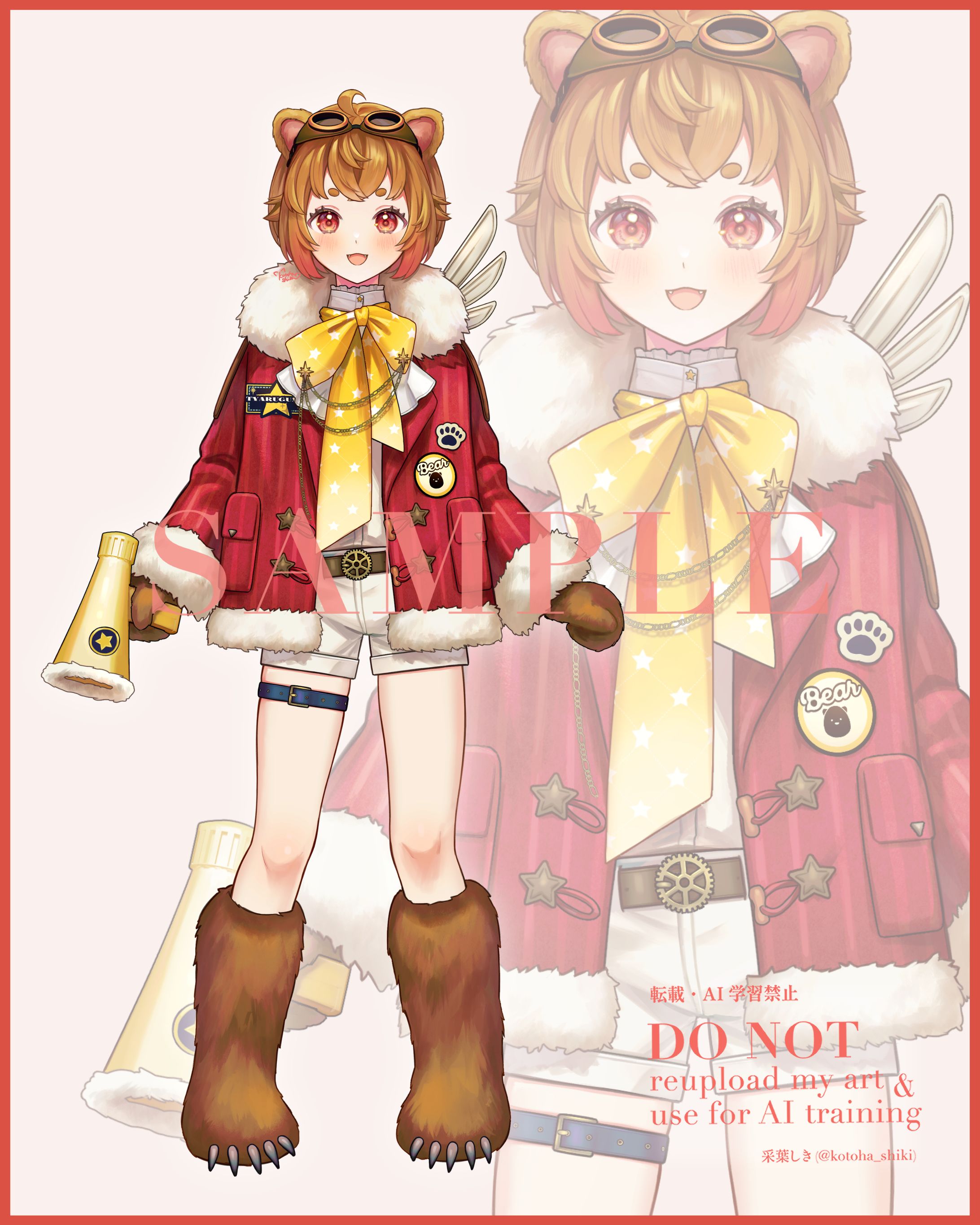 【キャラデザ/立ち絵】チャルグマ様-1