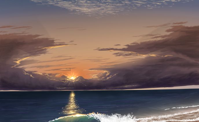 風景イラスト