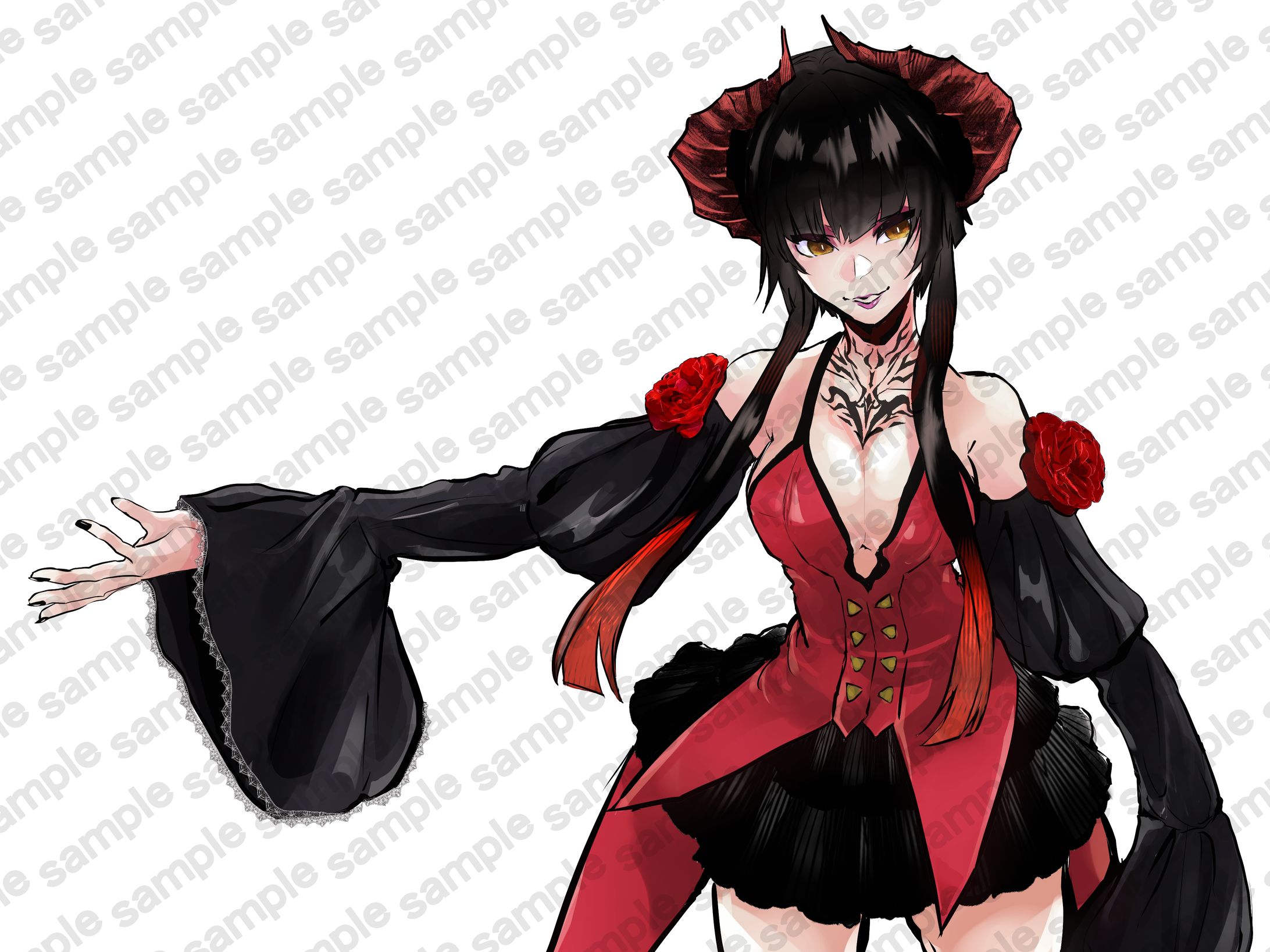 依頼絵　鉄拳-1