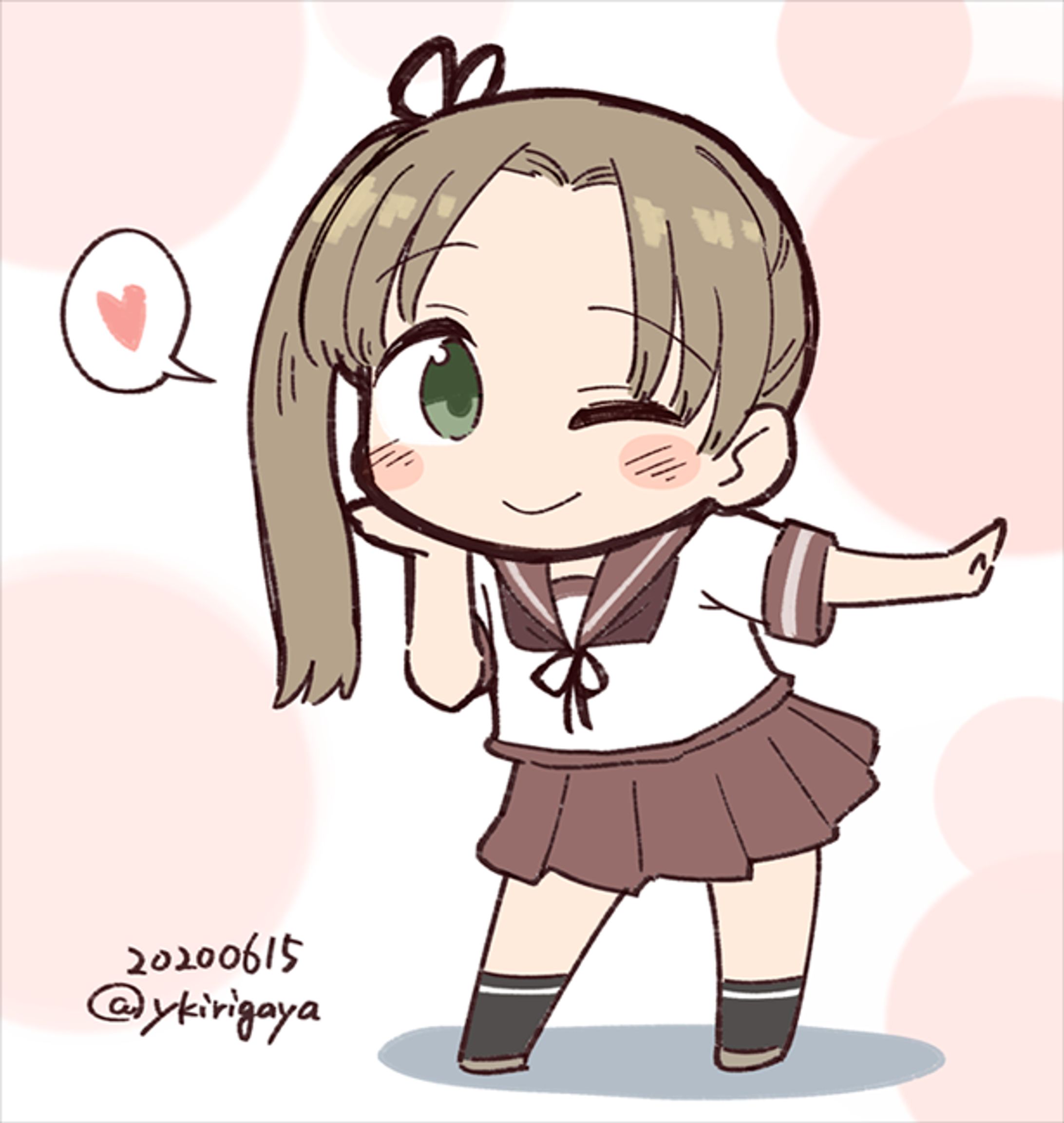 艦これファンアート（デフォルメ）-1