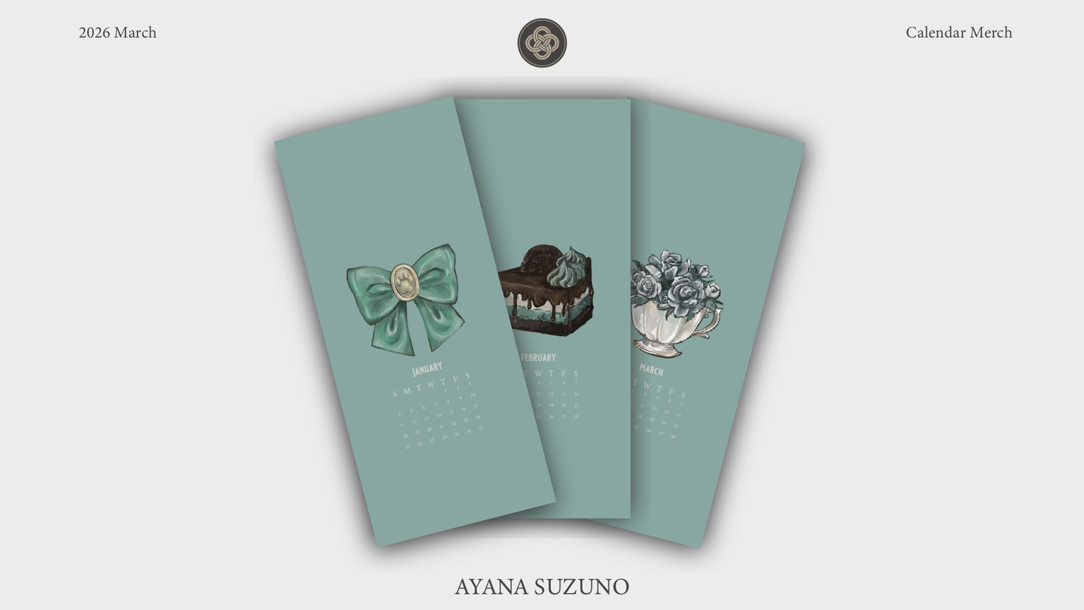 CALENDAR WALLPAPER : 鳴杜水月-1