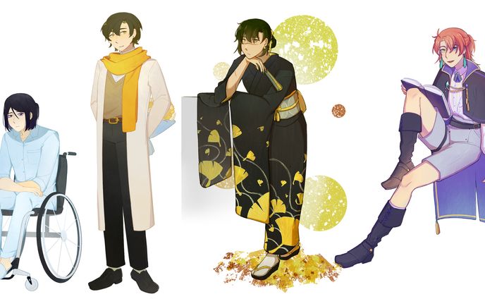 illustrator、fullbody