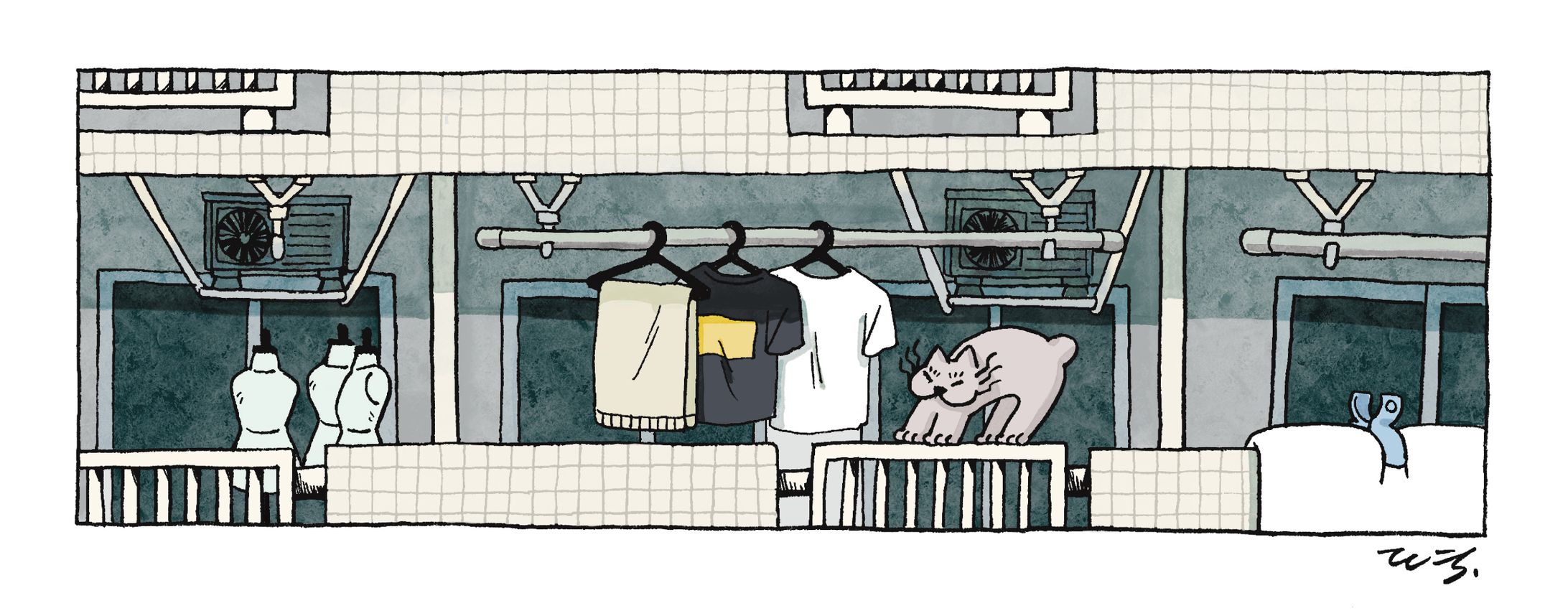 【自主制作】カレンダーイラスト/2024年5月-1