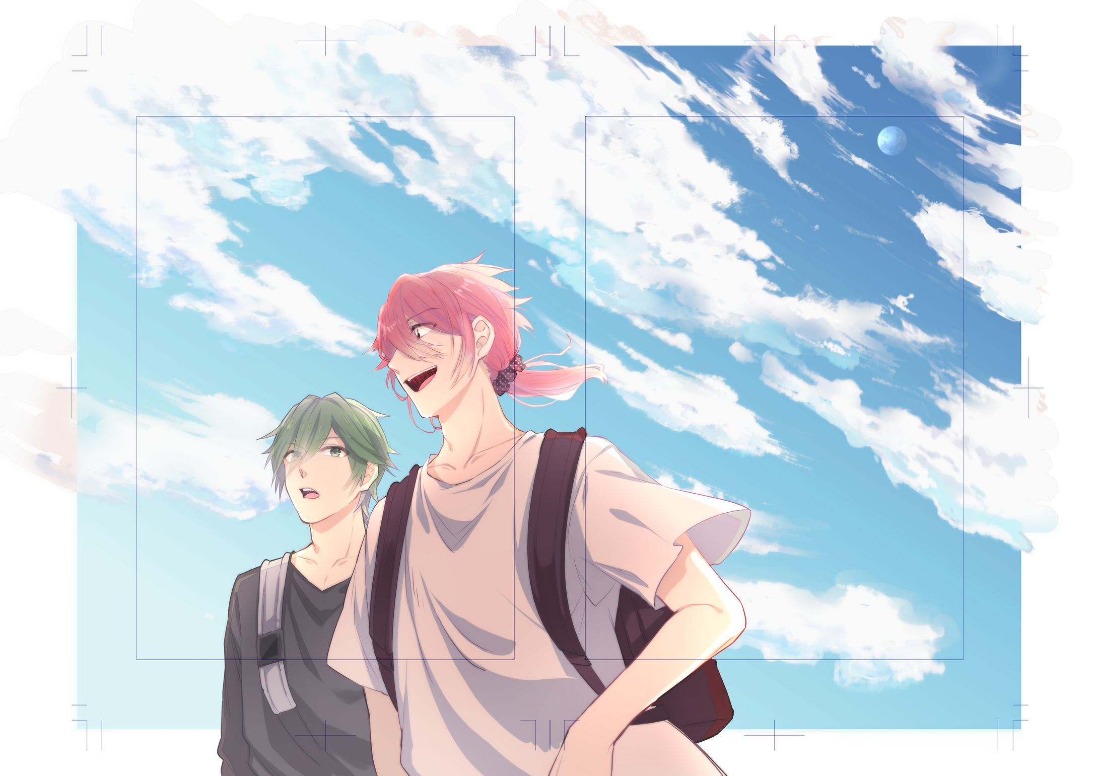1枚イラスト[同人誌表紙]-1
