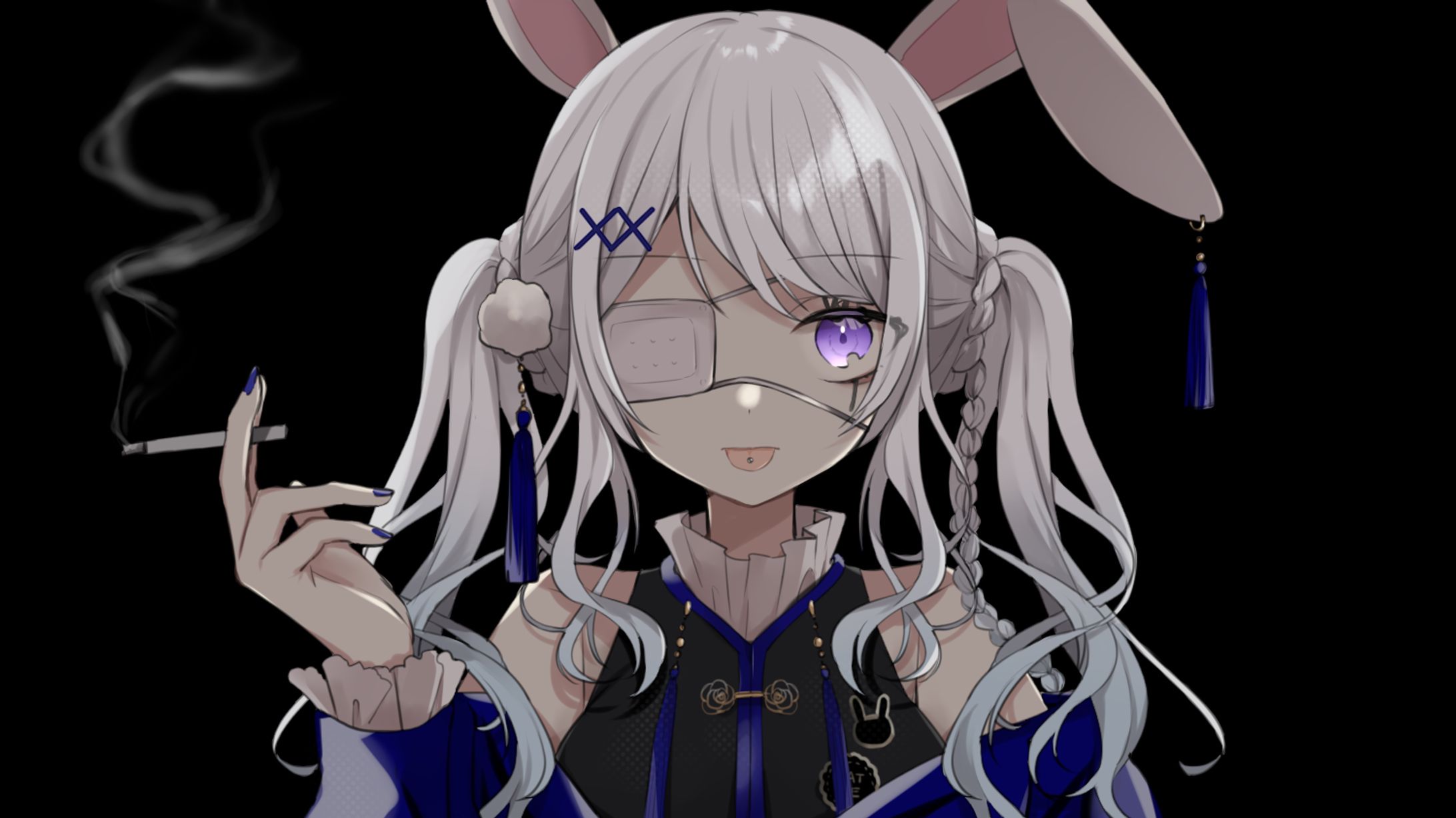 兎迷夢々様「酔いどれ知らず」cover イラスト-1