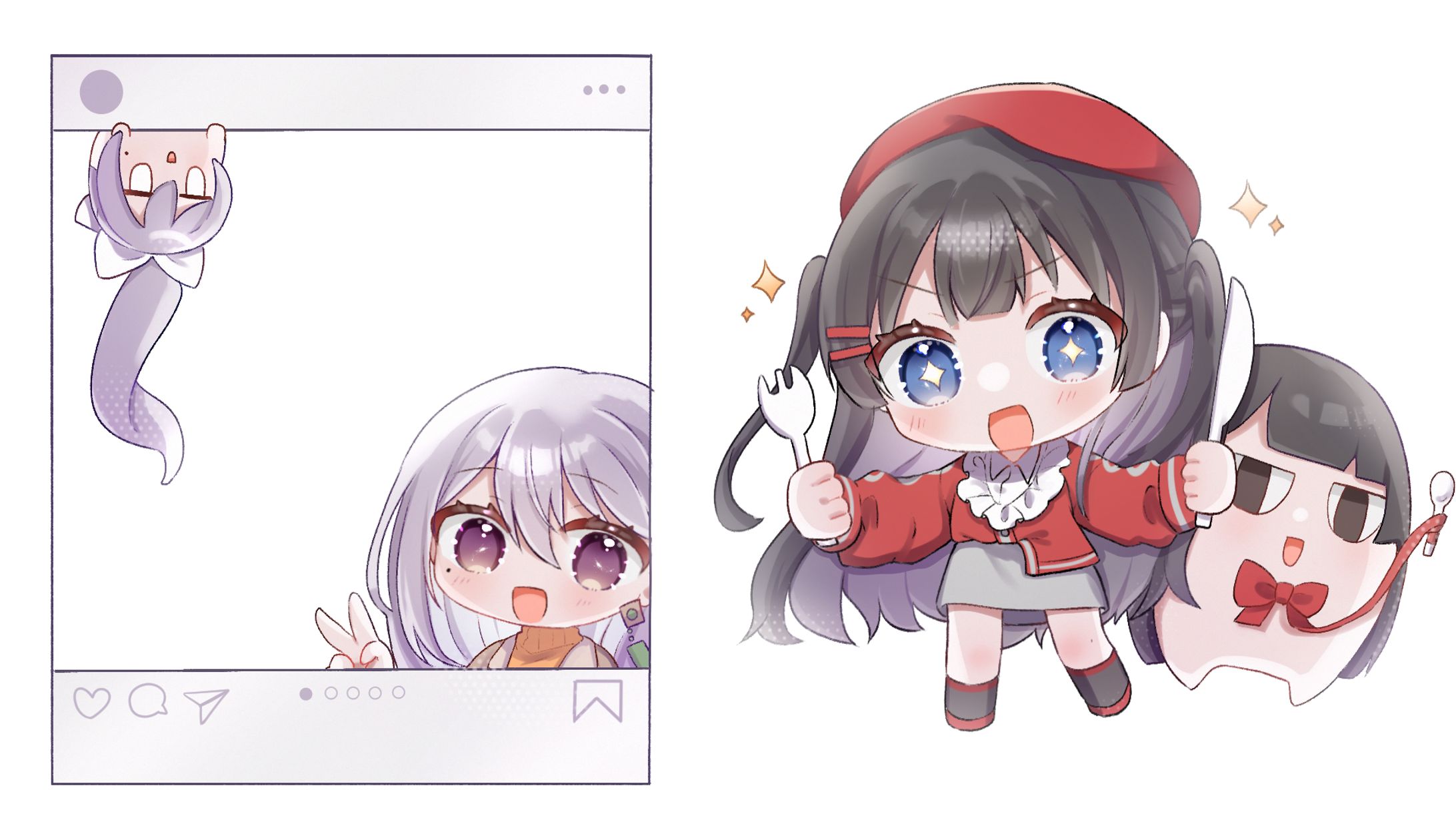 二次創作　グッズ用イラスト-1