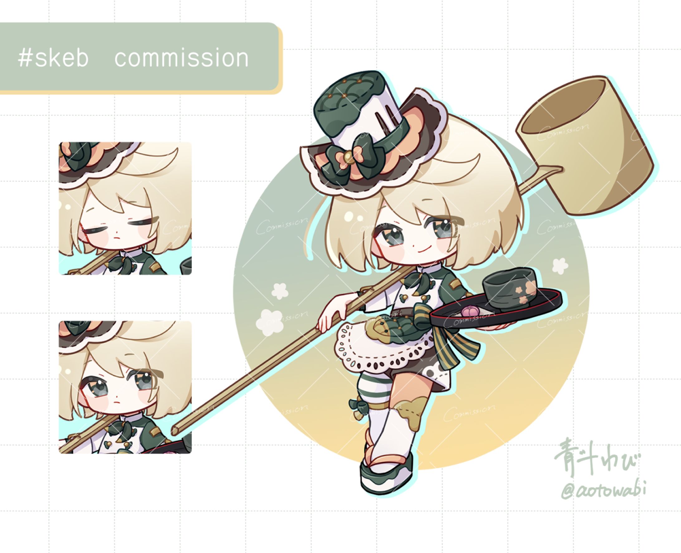 【skeb】キャラデザ-1