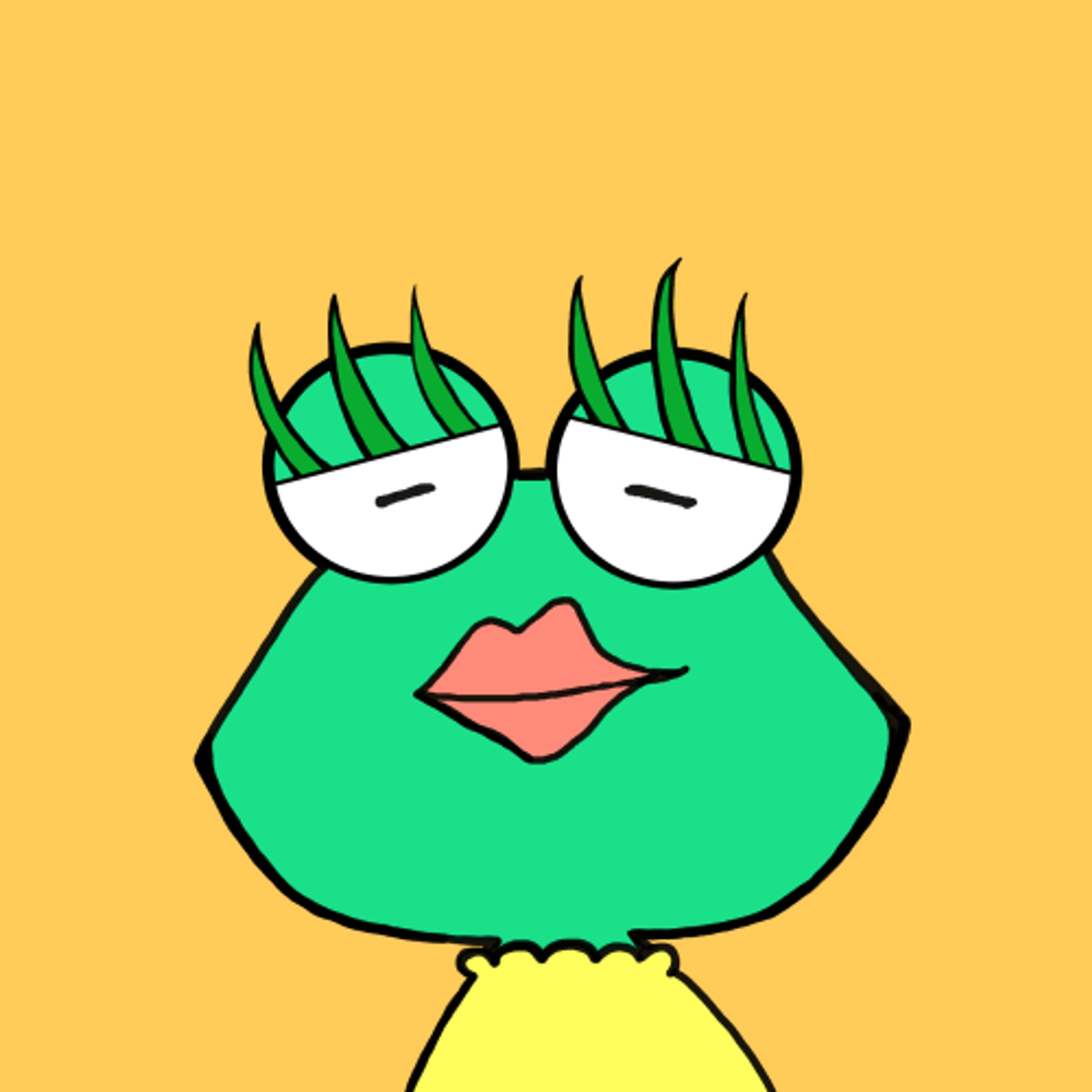 自画像のカエル-1