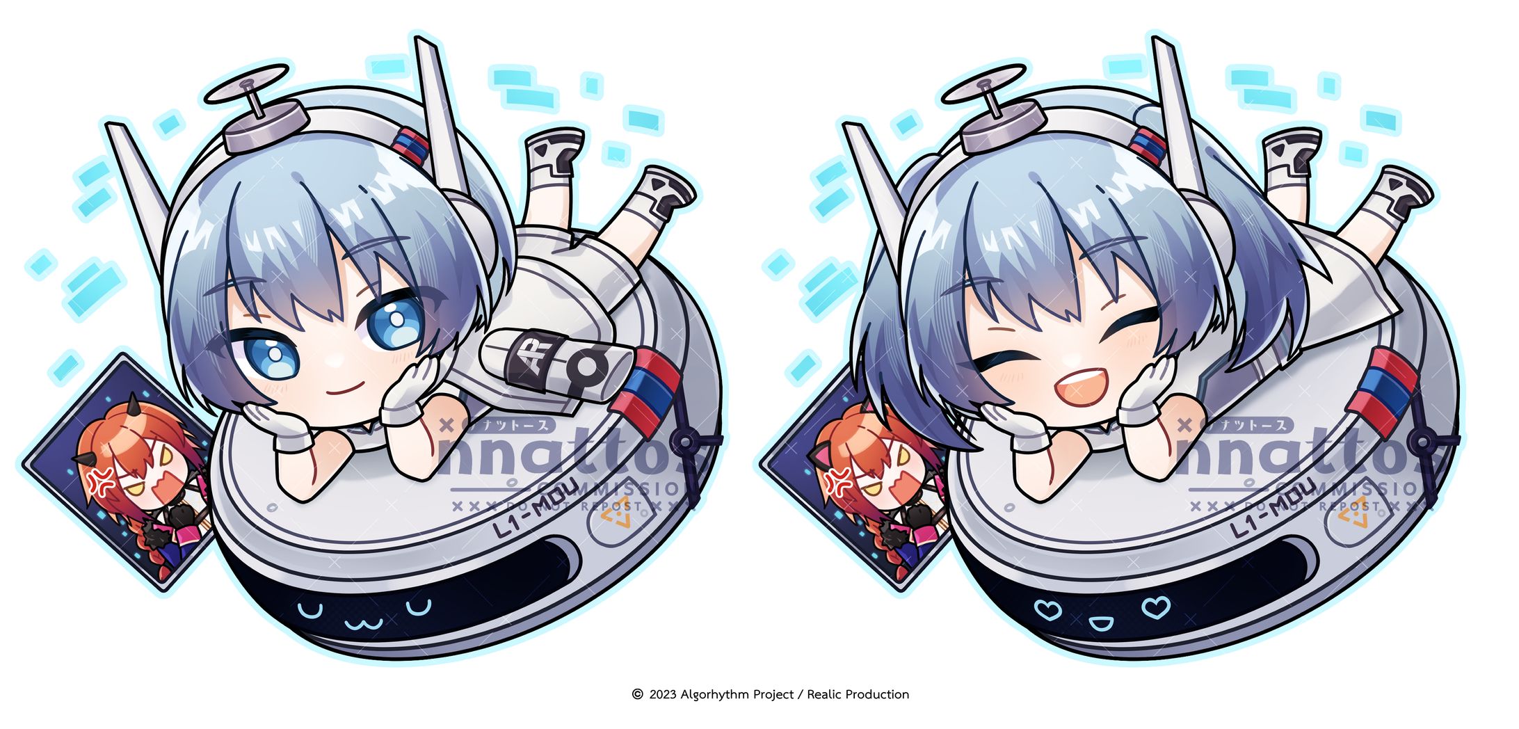 Commission : Keychain Illustration-1