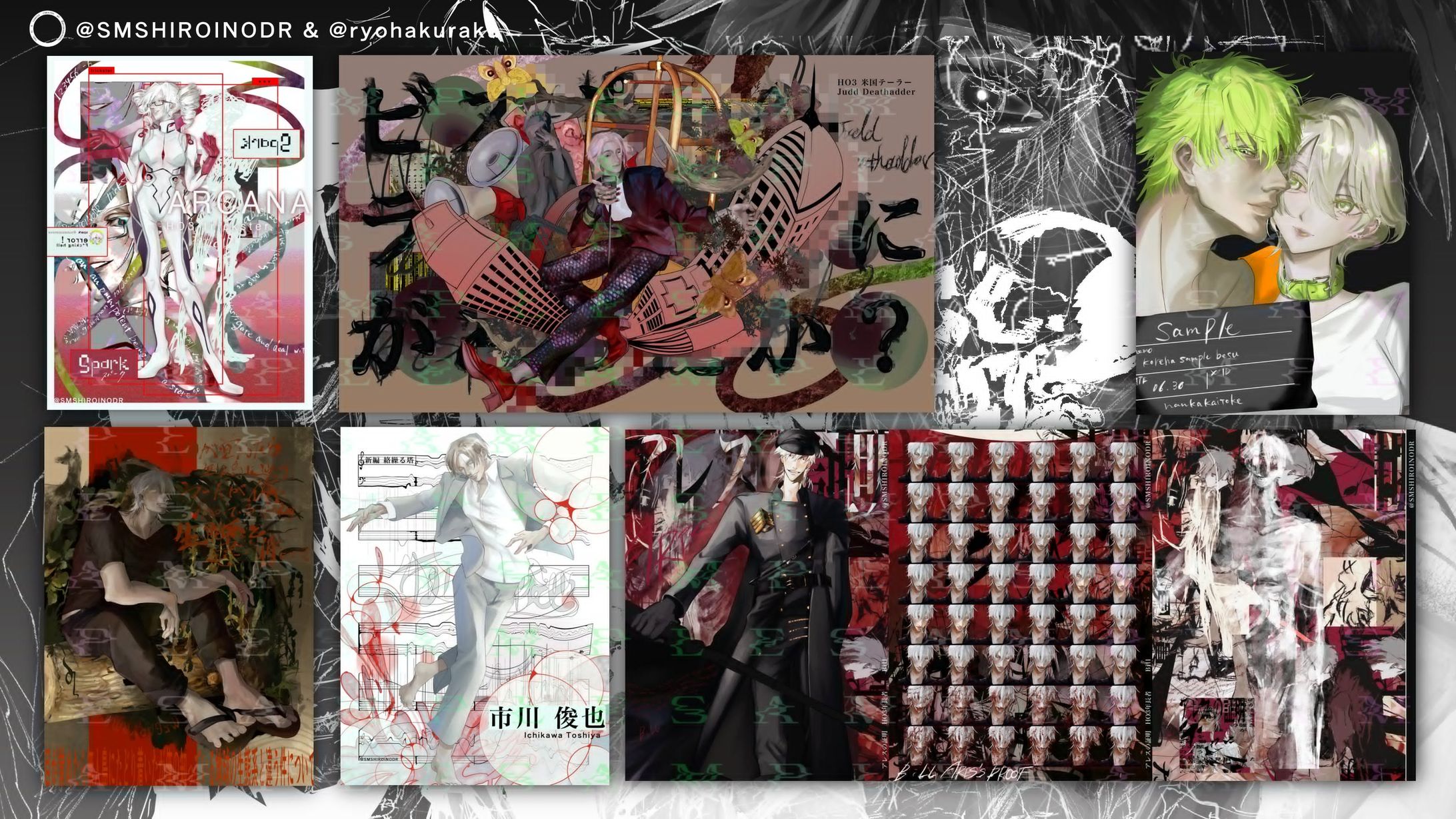 オリジナルキャラクターの立ち絵制作&ディスプレイデザイン-1