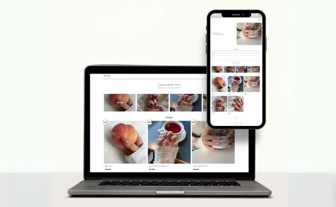 ネイルチップECサイト