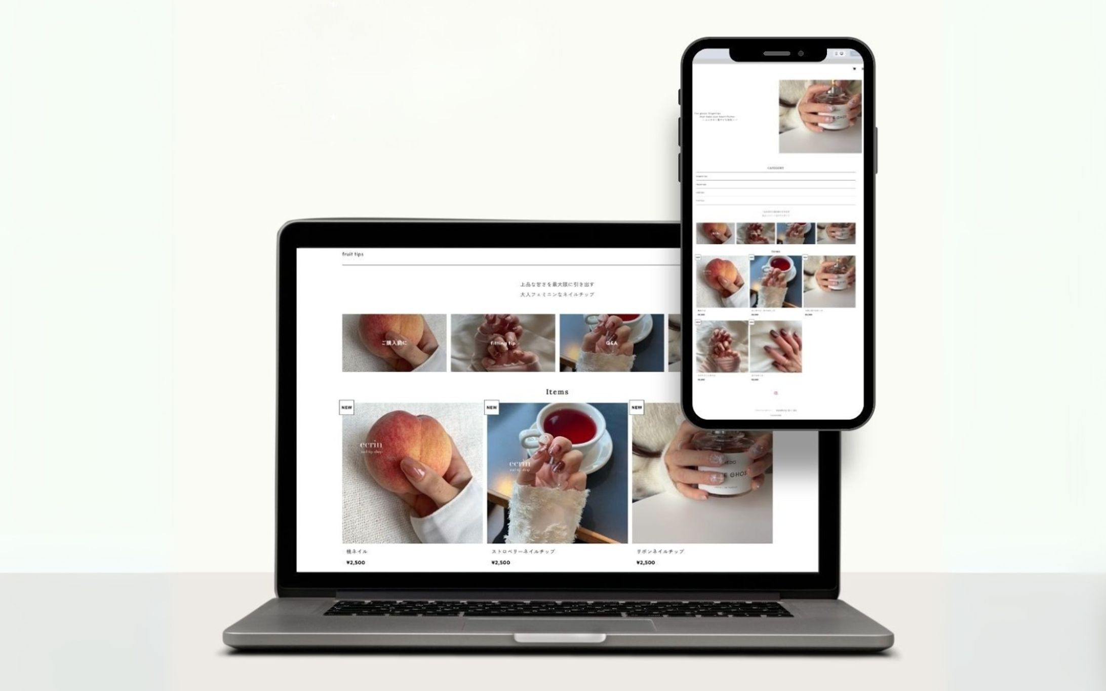 ネイルチップECサイト-1