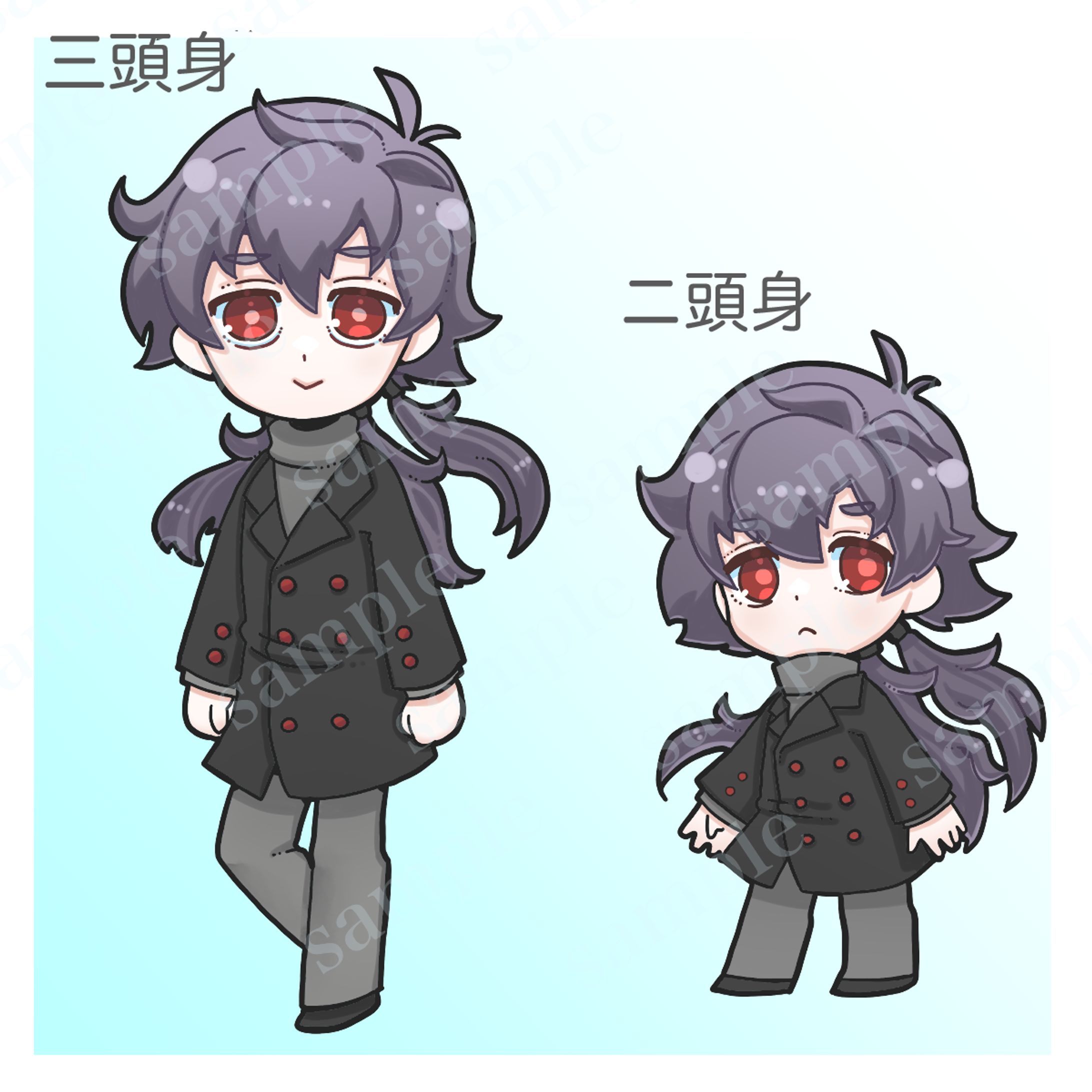 絵柄サンプルSDイラスト-1