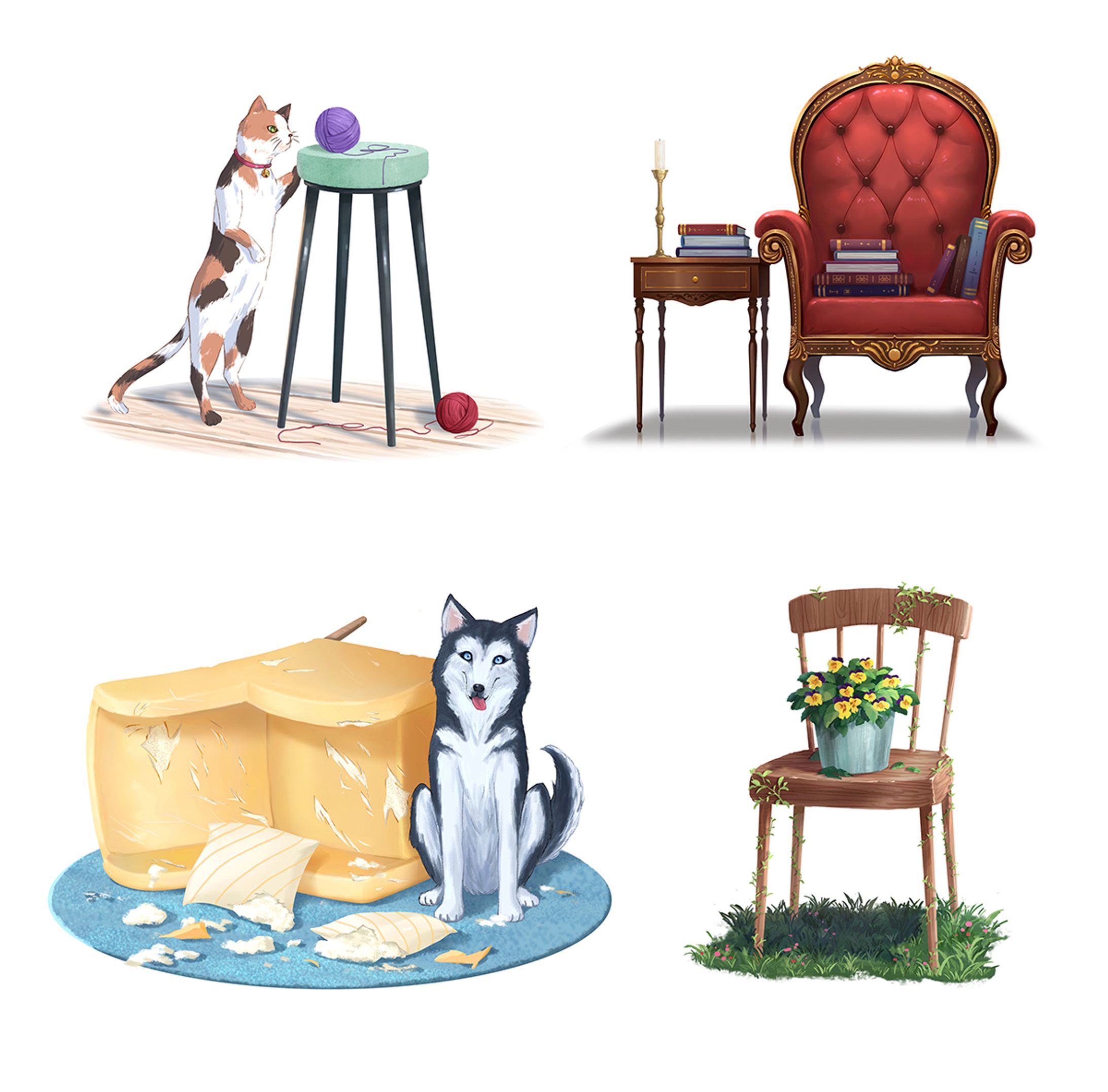 椅子造型搭配-1