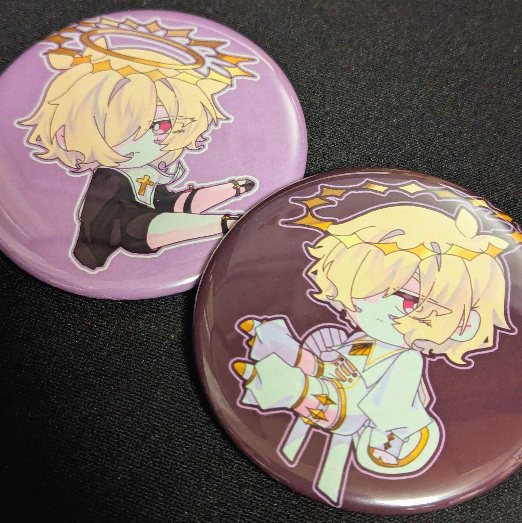 カゼヒキくん缶バッジ-1