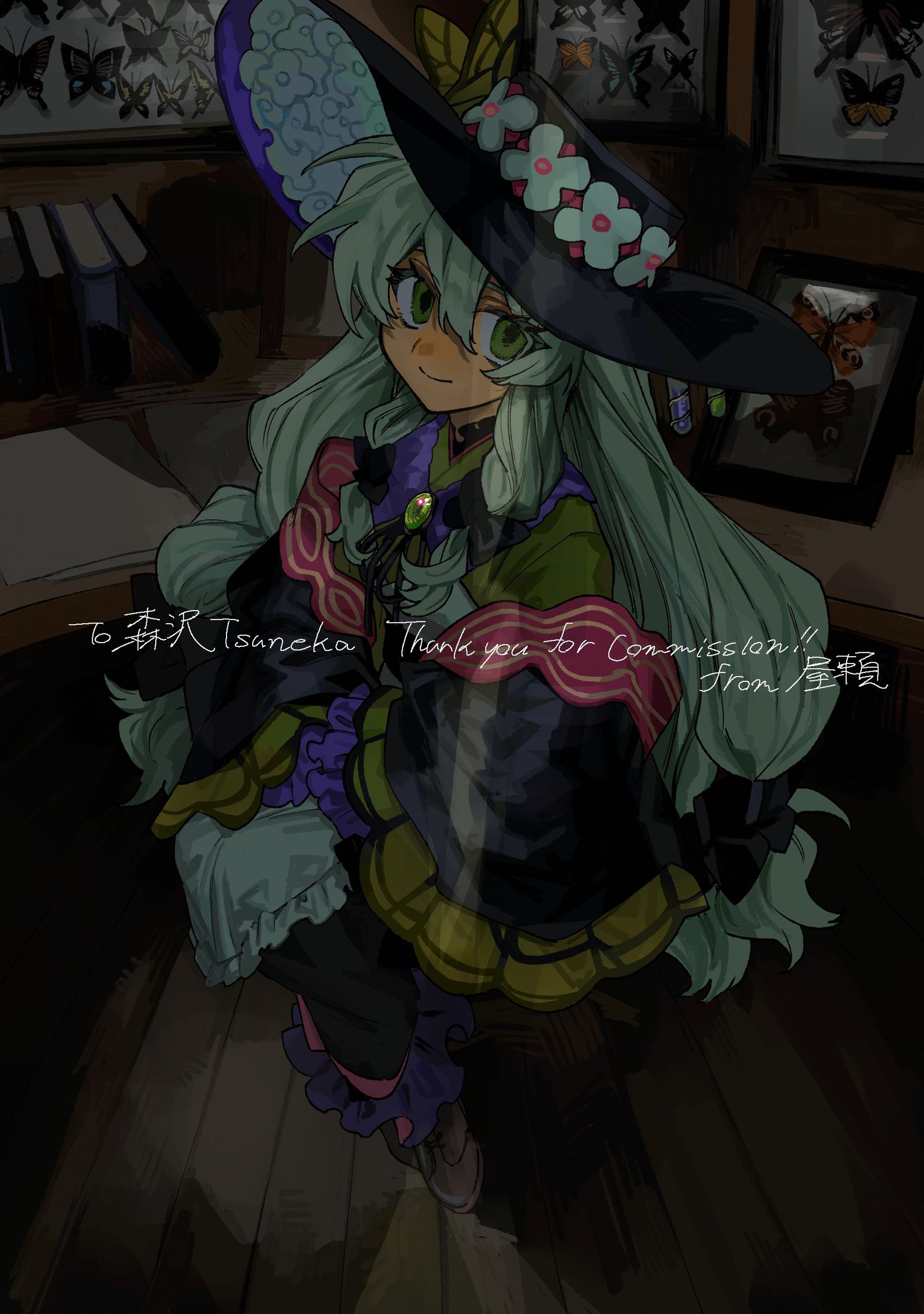 背景ありイラスト（skeb）-1