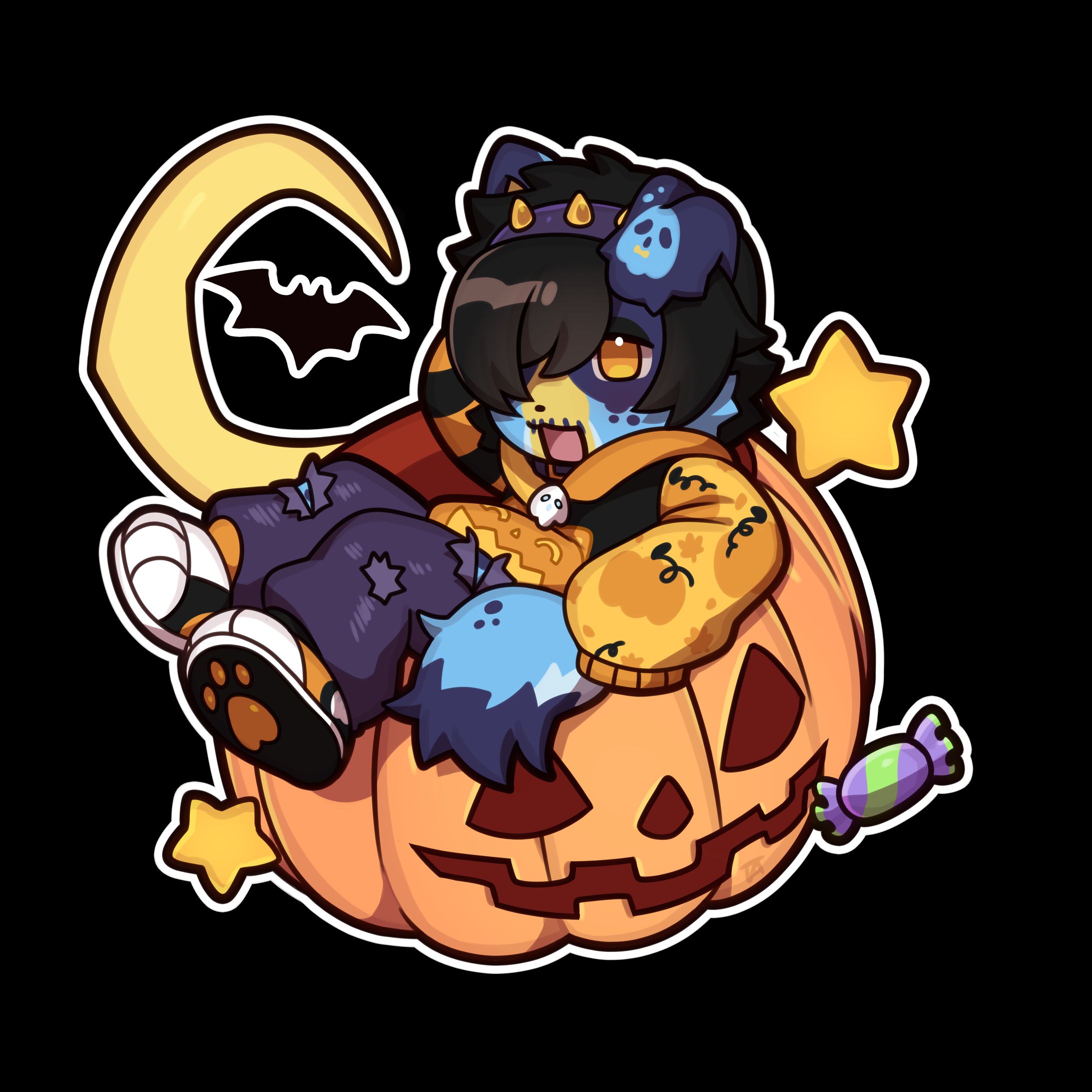 YCH Halloween Commission-1