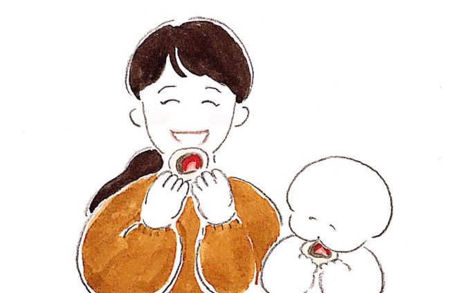 お仕事情報、人物イラスト