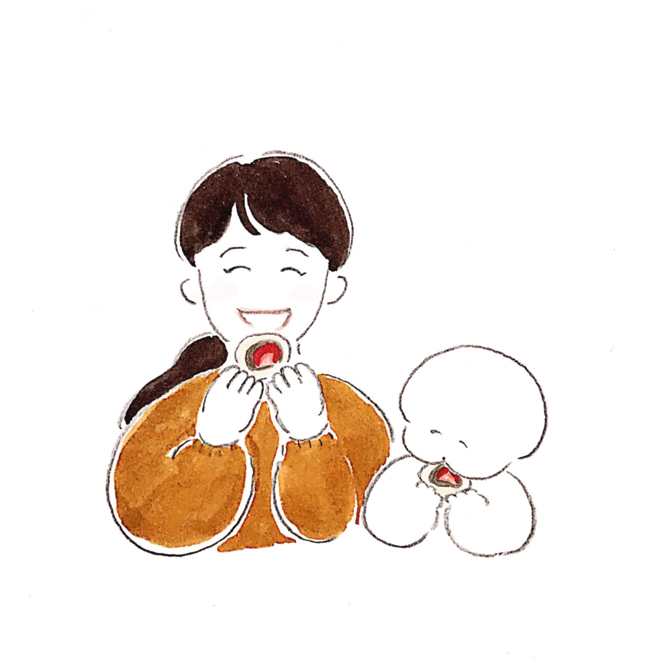 【お仕事】イラストカット 人物画-1