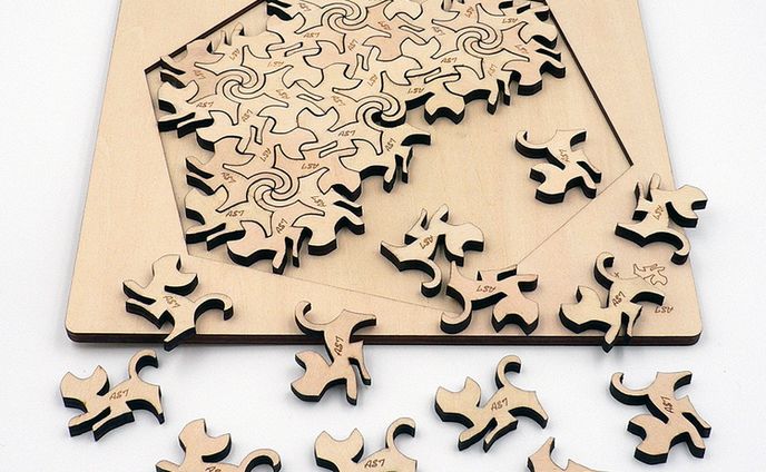 Cat-shaped tile puzzle (2)