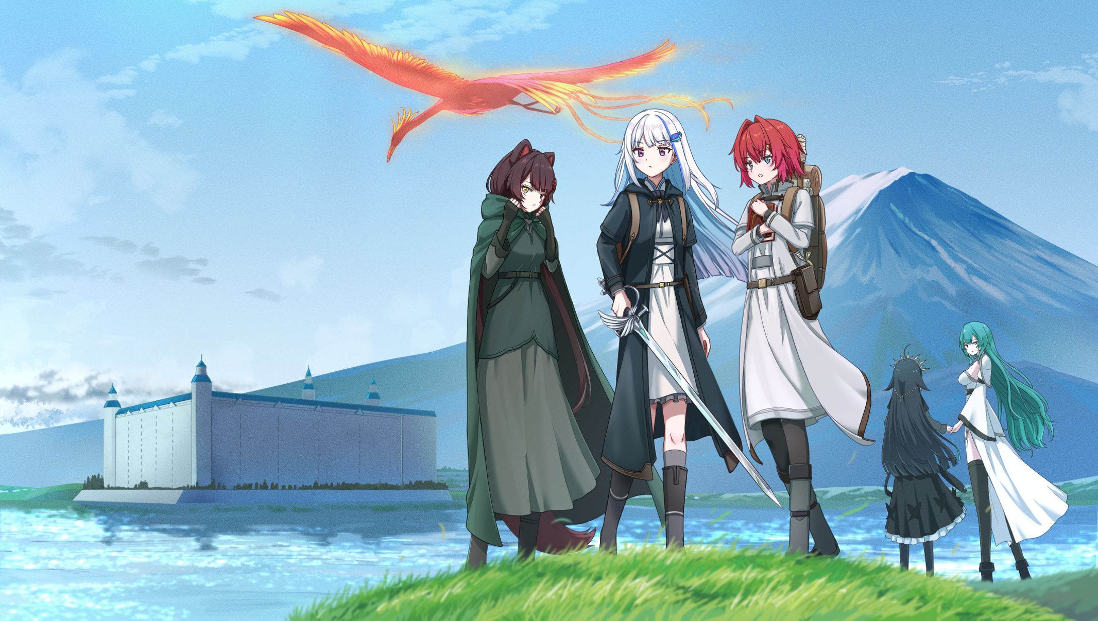 ファンメイドゲーム「Page　of　Lambda」パッケージイラスト-1