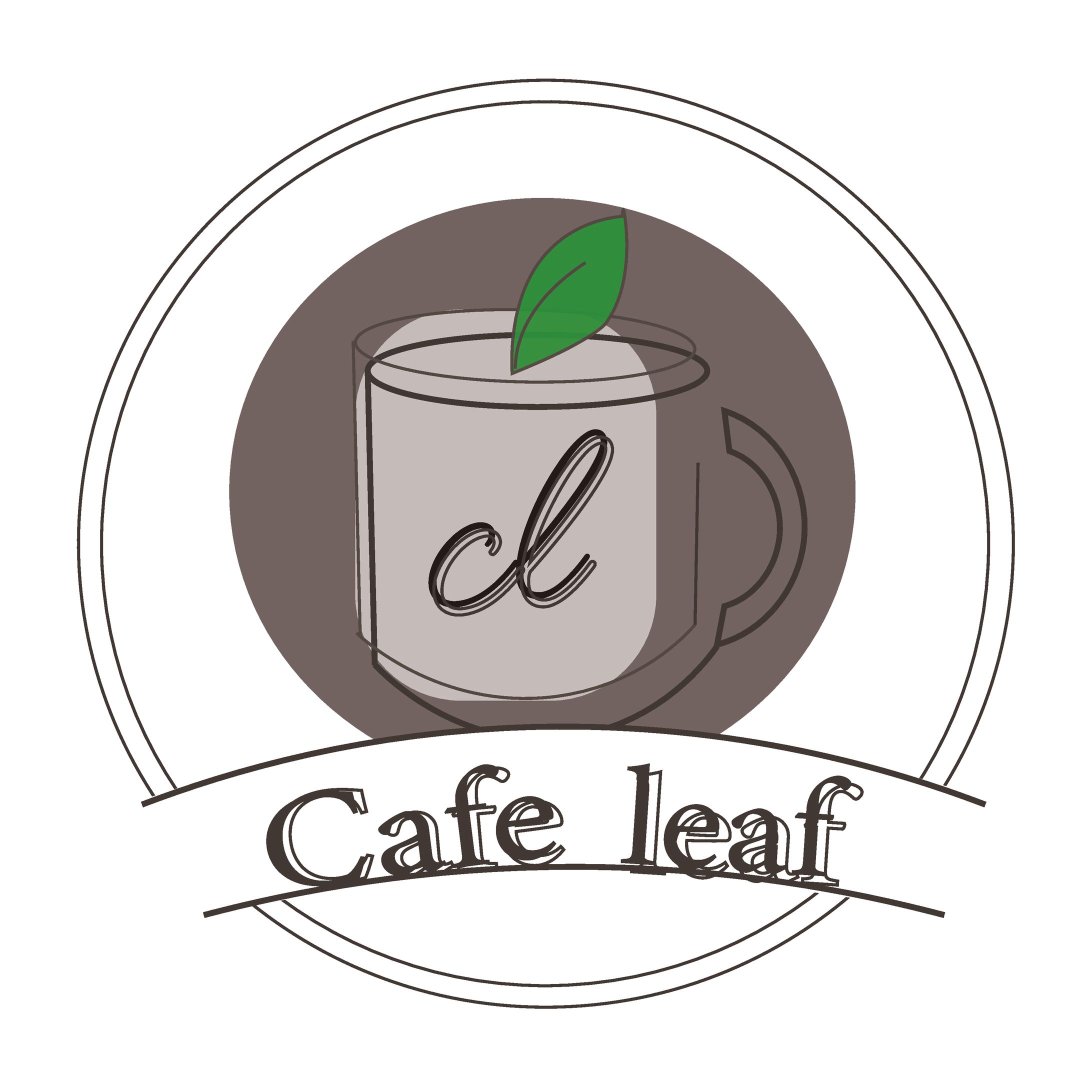 カフェのロゴ-1