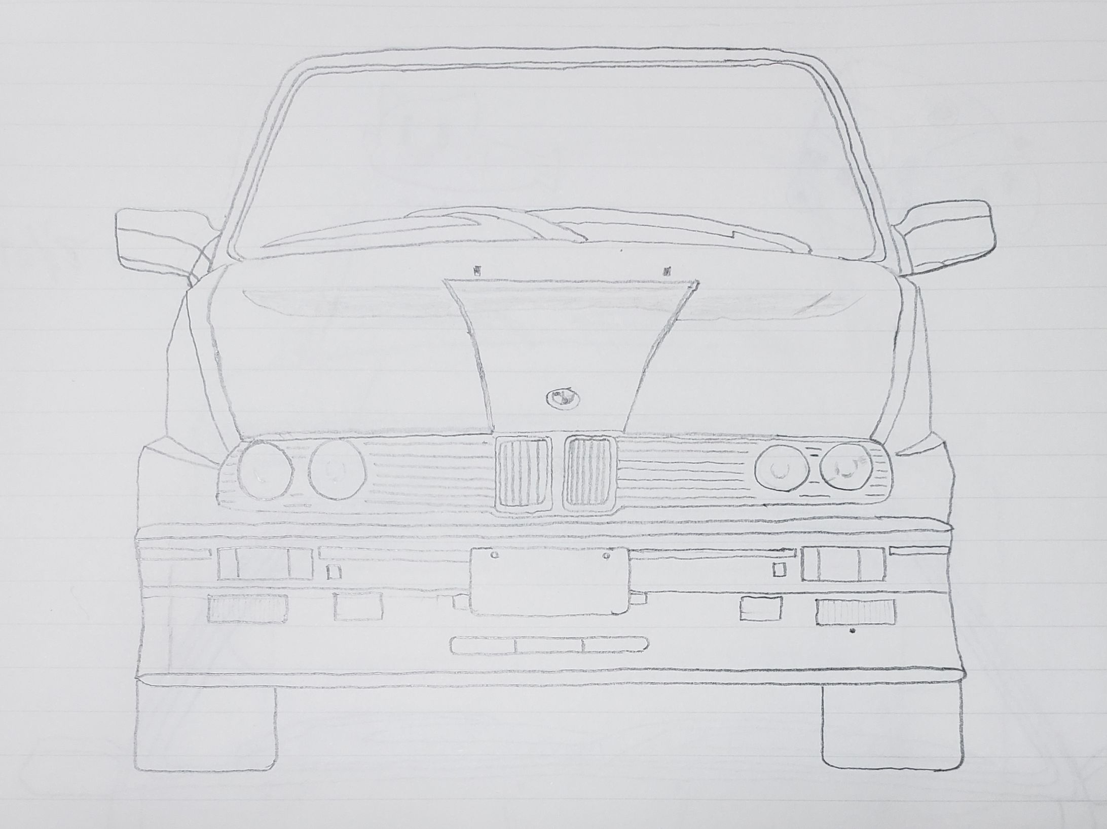 BMW E30 M3 フロントデザイン-1