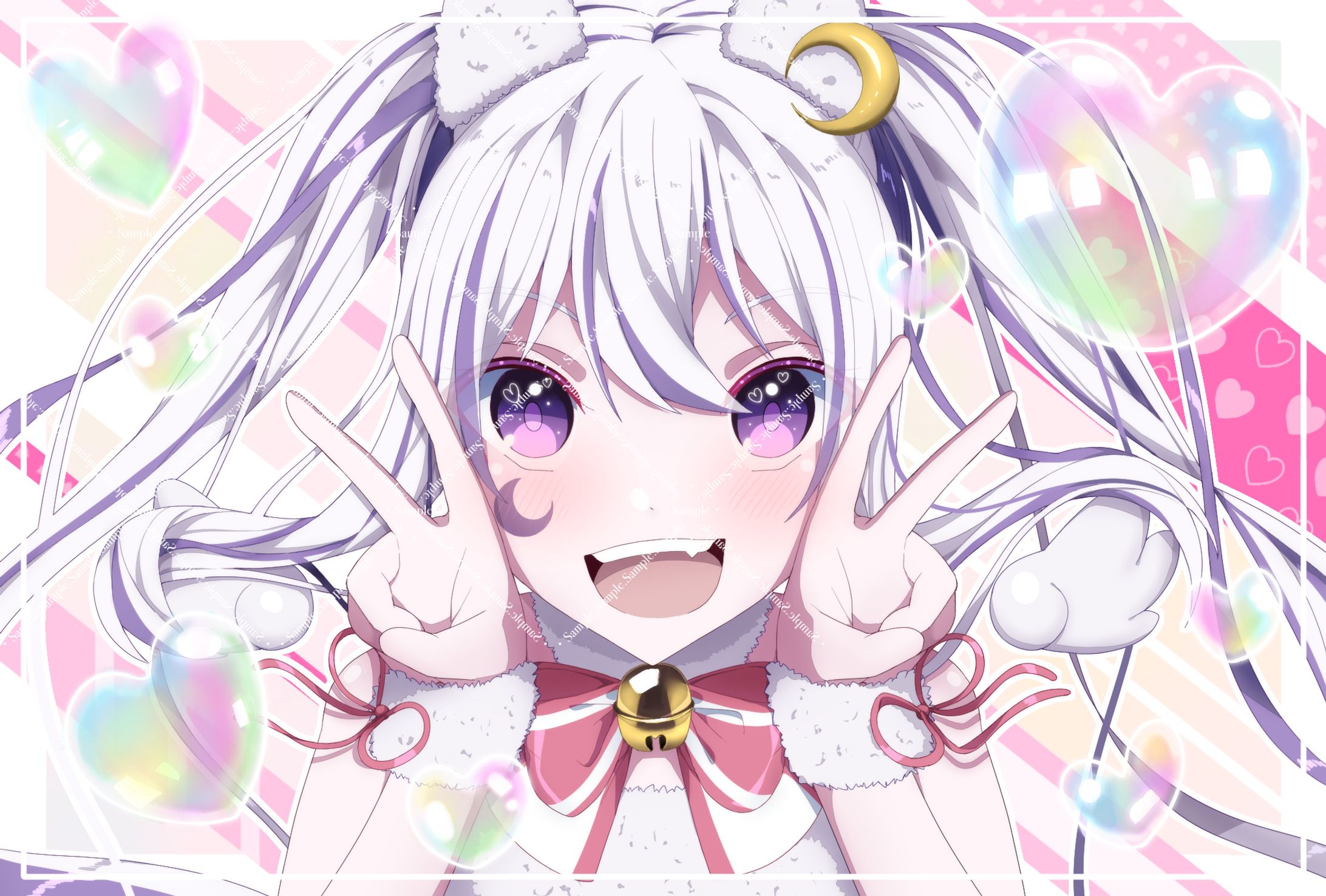 ご依頼品　歌月えん様　1枚絵(表情差分有)-1