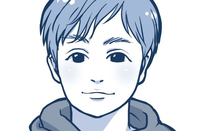 シンプル似顔絵イラスト