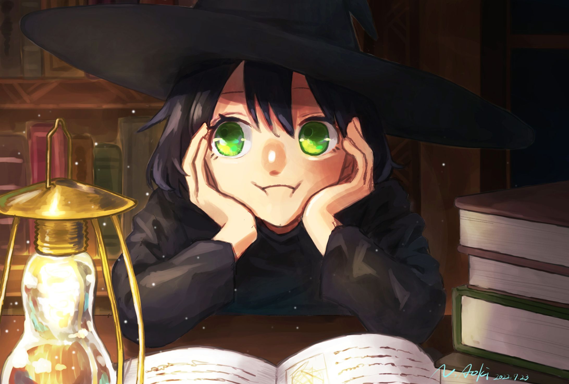 魔女子さんの退屈-1