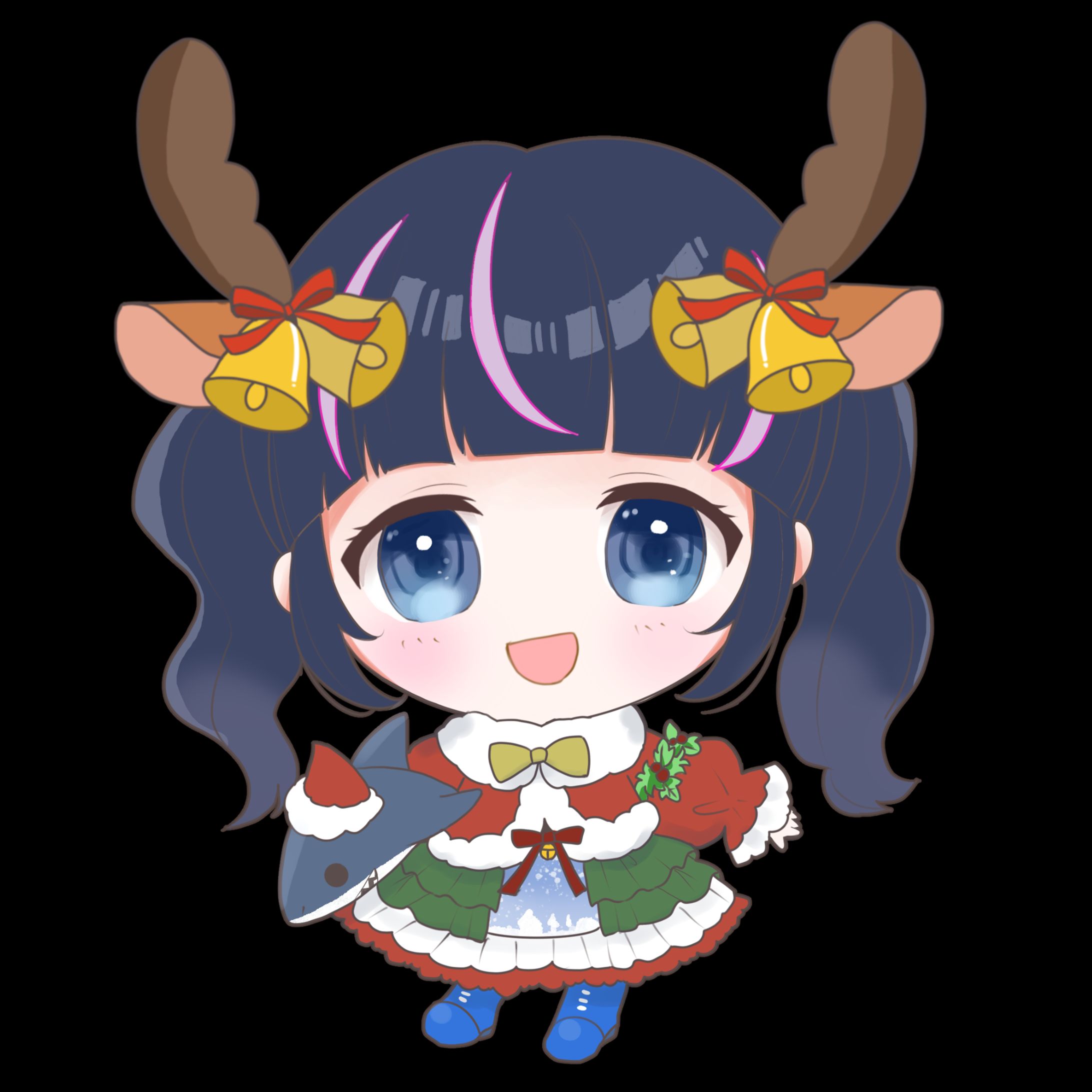 個人様ご依頼クリスマスSDイラスト-1
