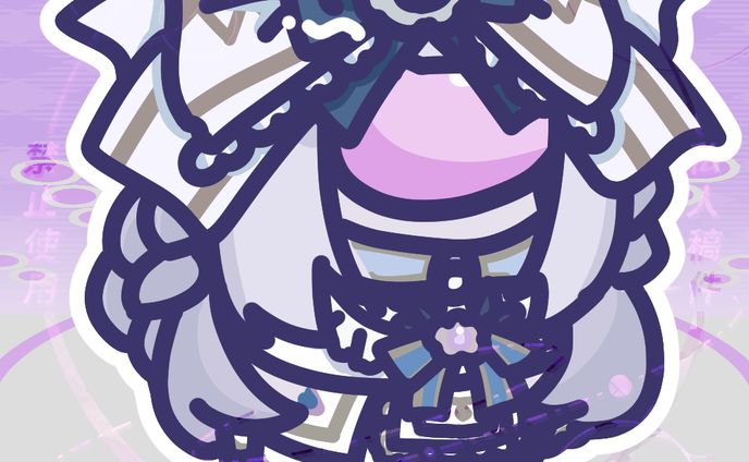 背景、monster