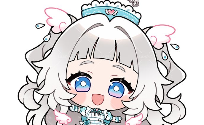 天使白羽様　イラスト