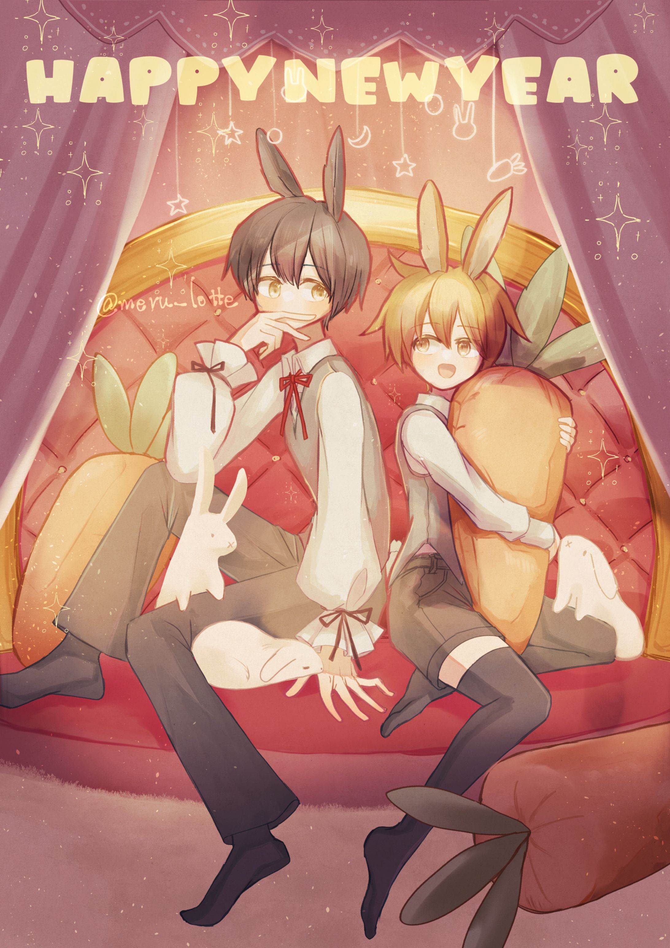 明けましておめでとうございます🐰-1