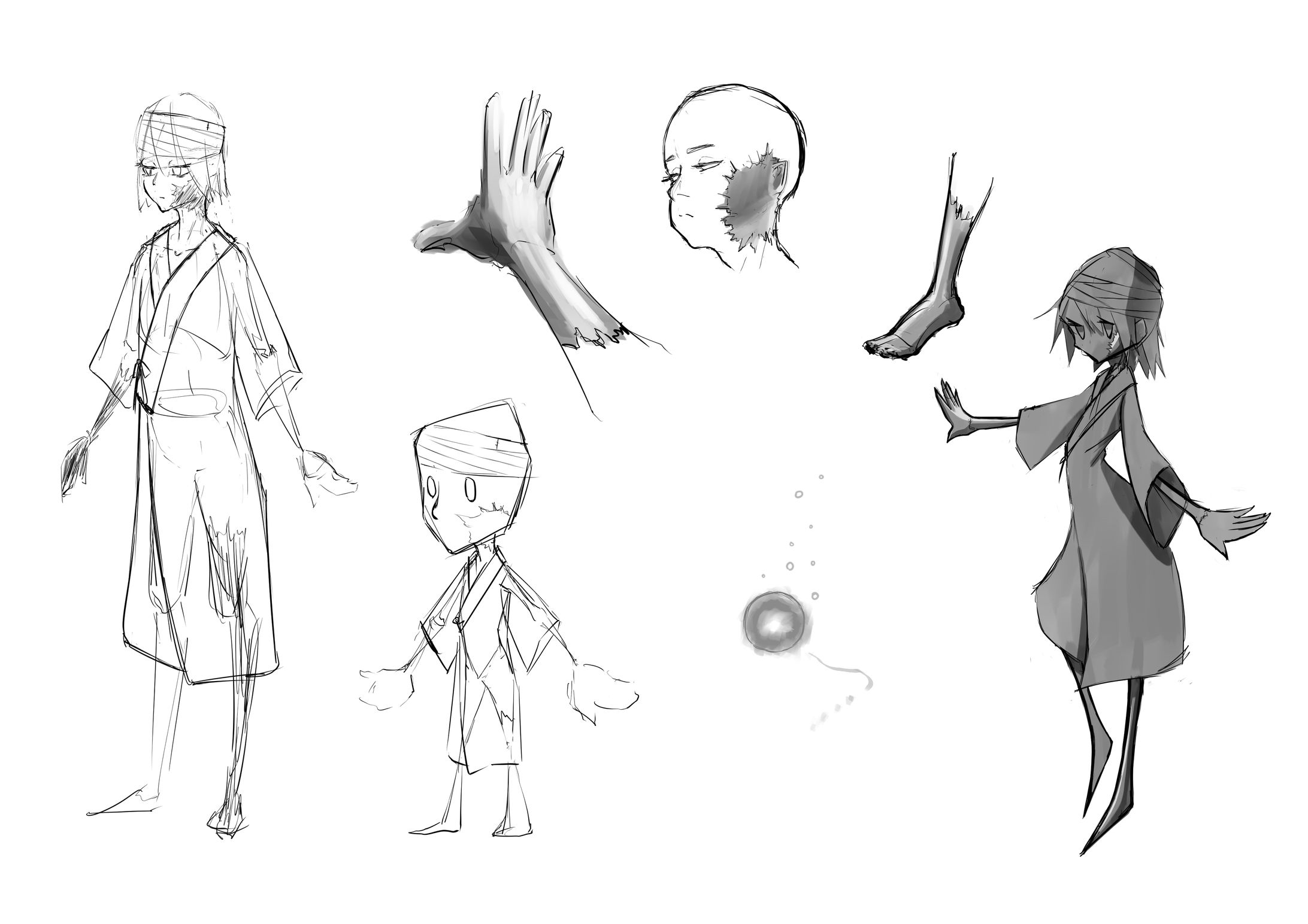 キャラクターデザイン案