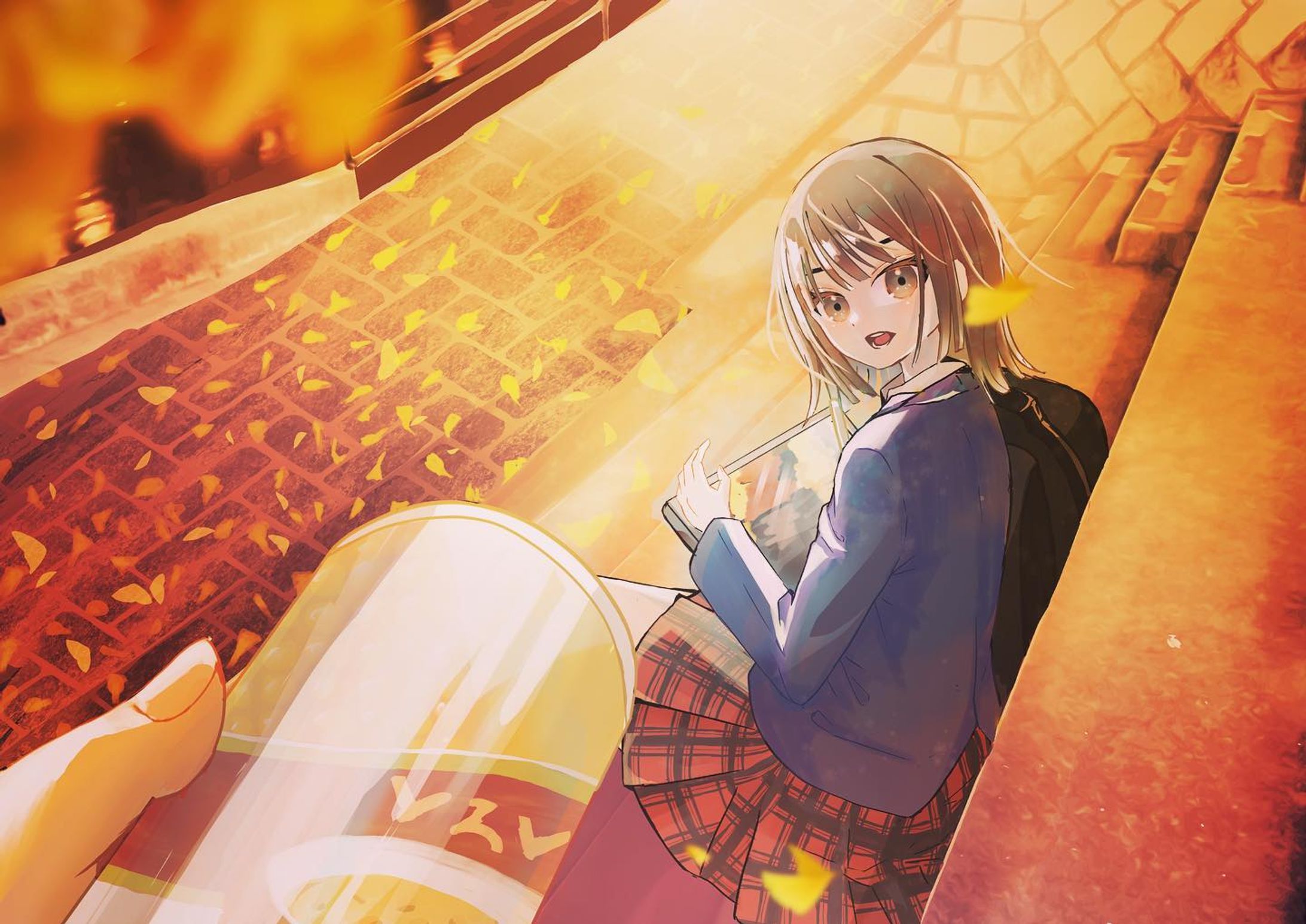 #イラスト
#illustration
#イラスト好きな人と繋がりたい 

#秋
#女の子イラスト-1