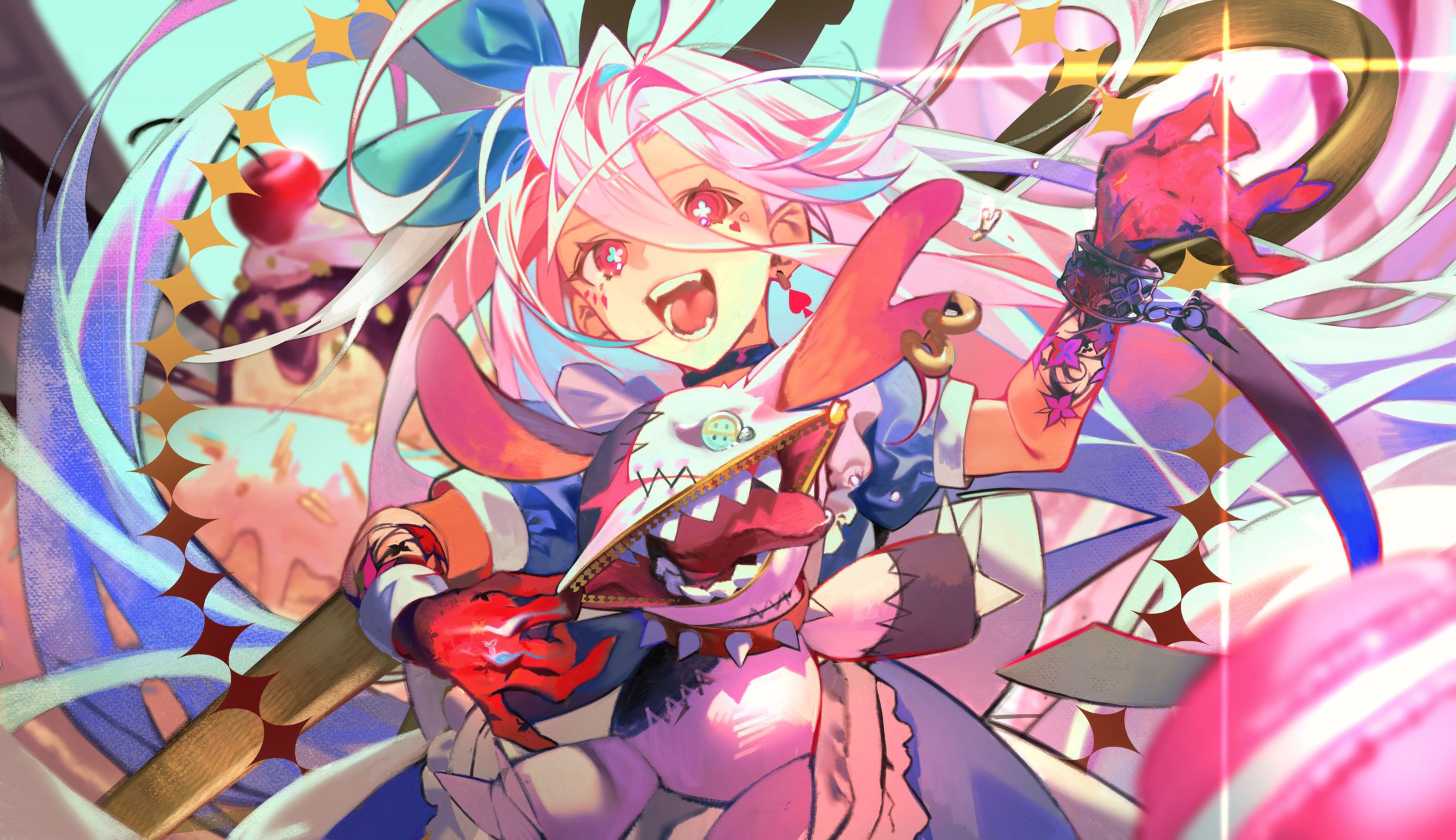 【オリジナルイラスト】ガジガジ -1