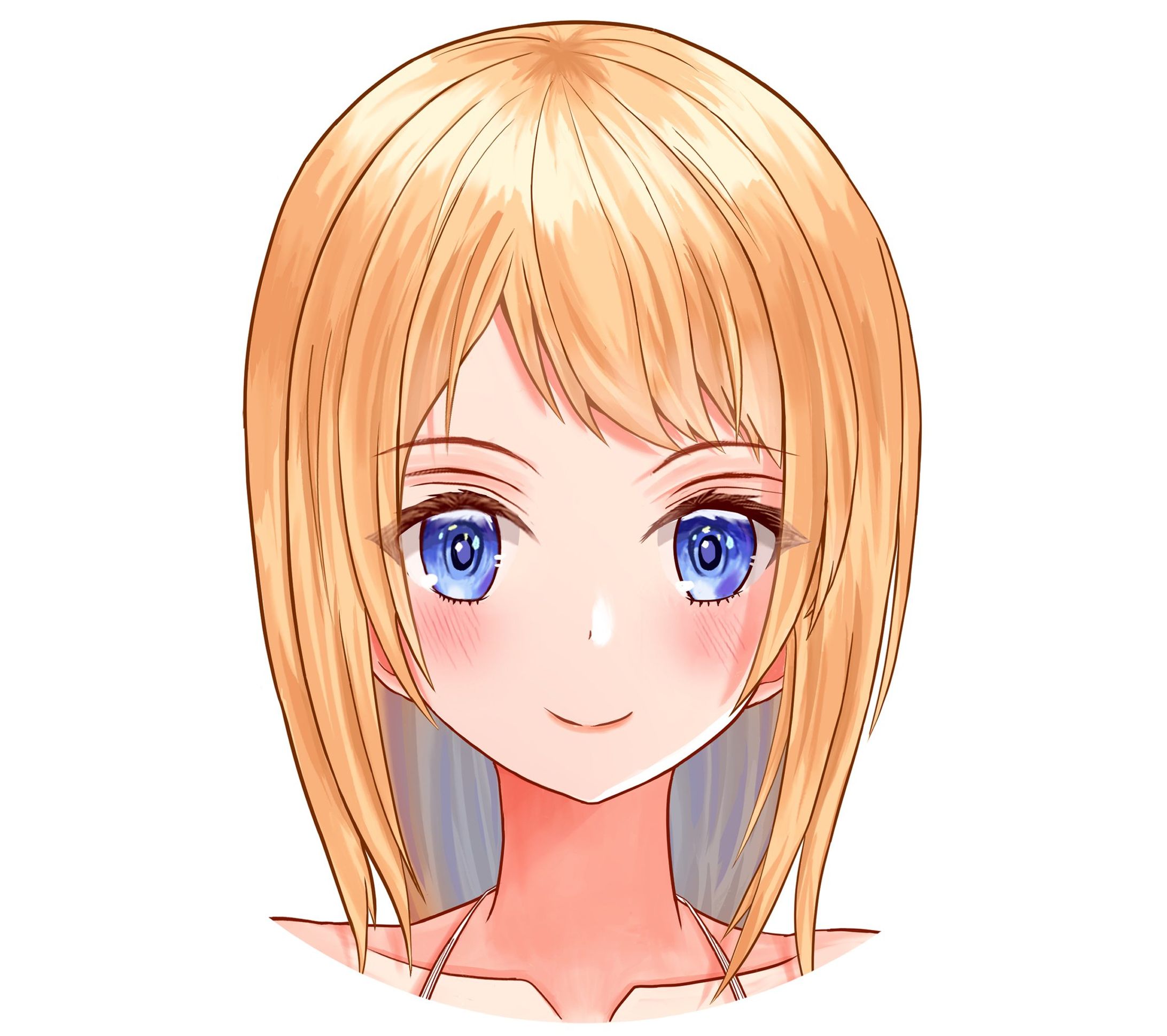 アイコン（金髪の女の子）-1