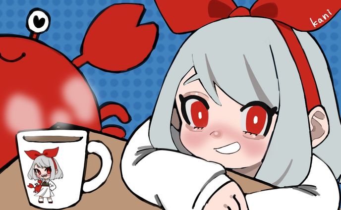 お誕生日プレゼントイラスト_かに様
