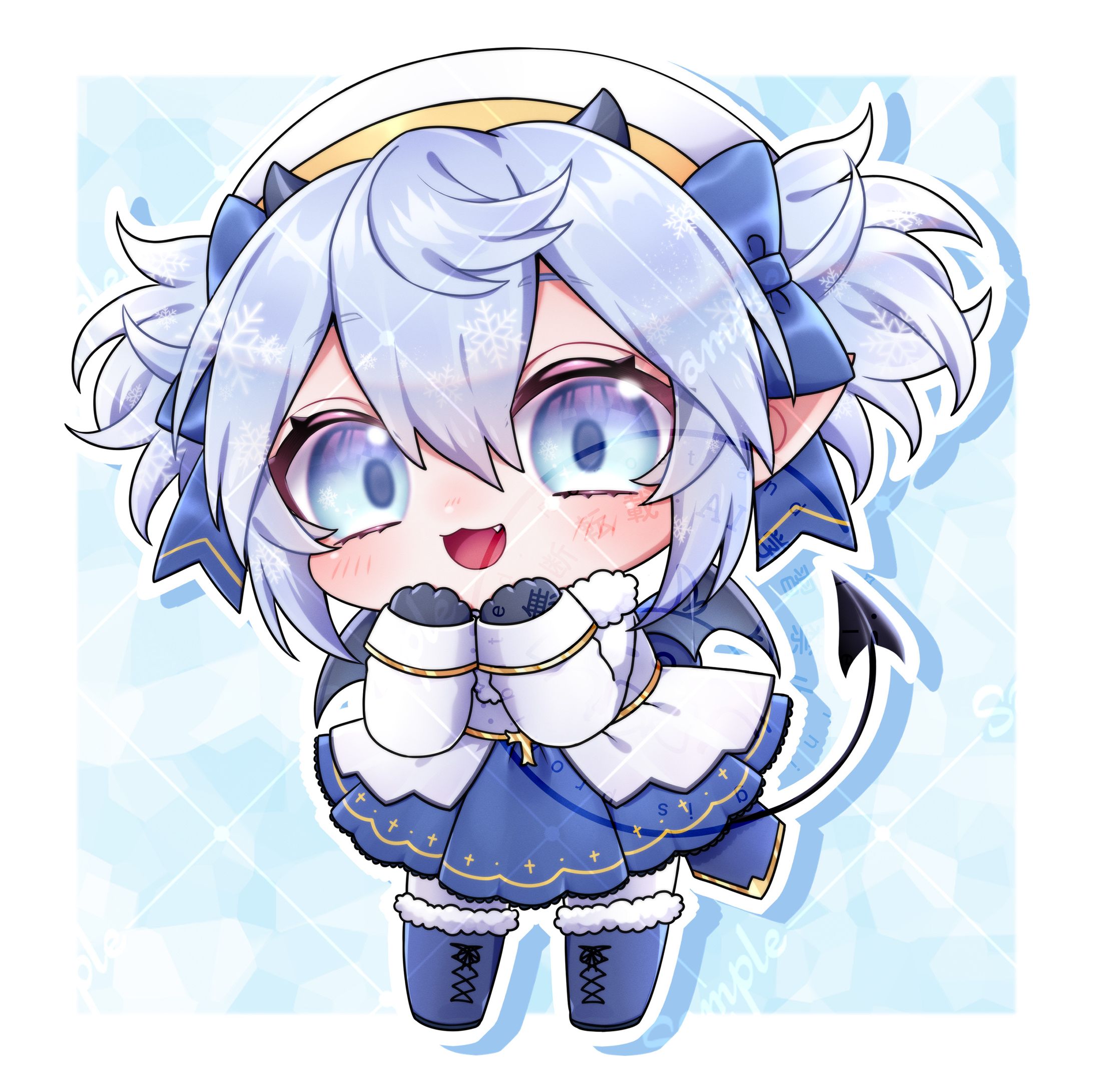 【お仕事】ミア=アンベル様 グッズ用イラスト-1