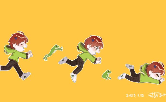 デジタルイラスト、vtuber mv