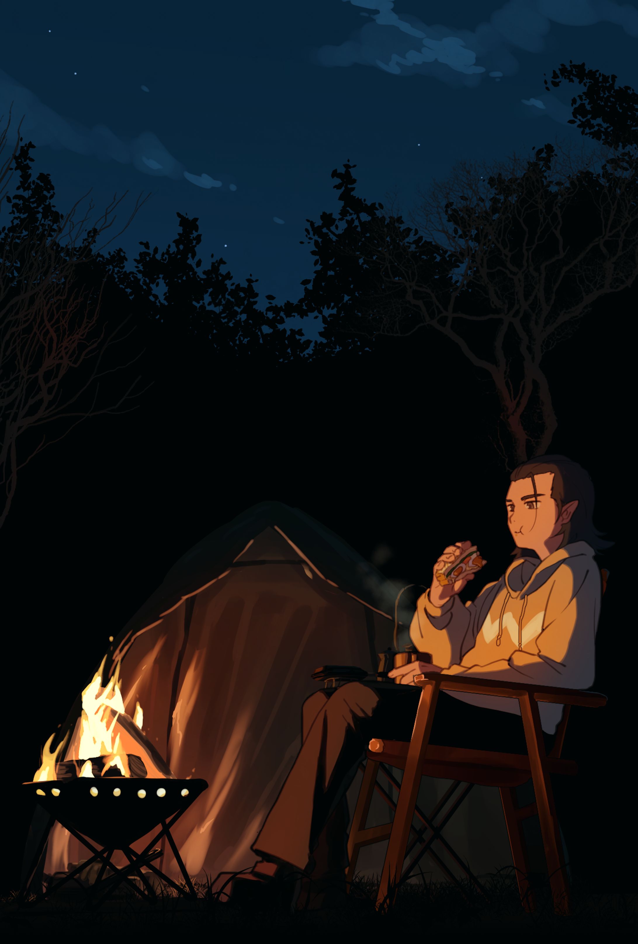 満喫ソロキャンプ-1