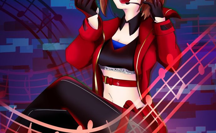 マジミラ2023　MEIKO

FAです。ピアプロ企画に応募した作品です。
#イラスト 
#MEIKO
#vocaloid