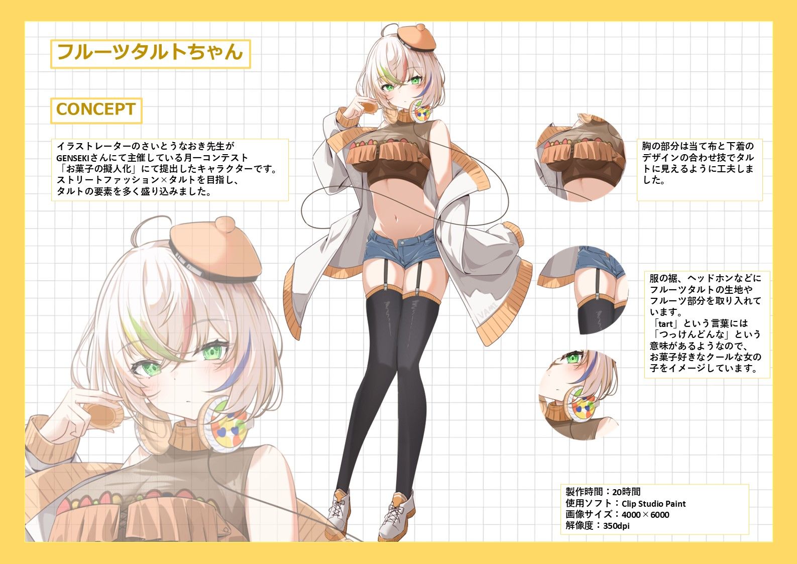 オリジナルキャラクターデザイン